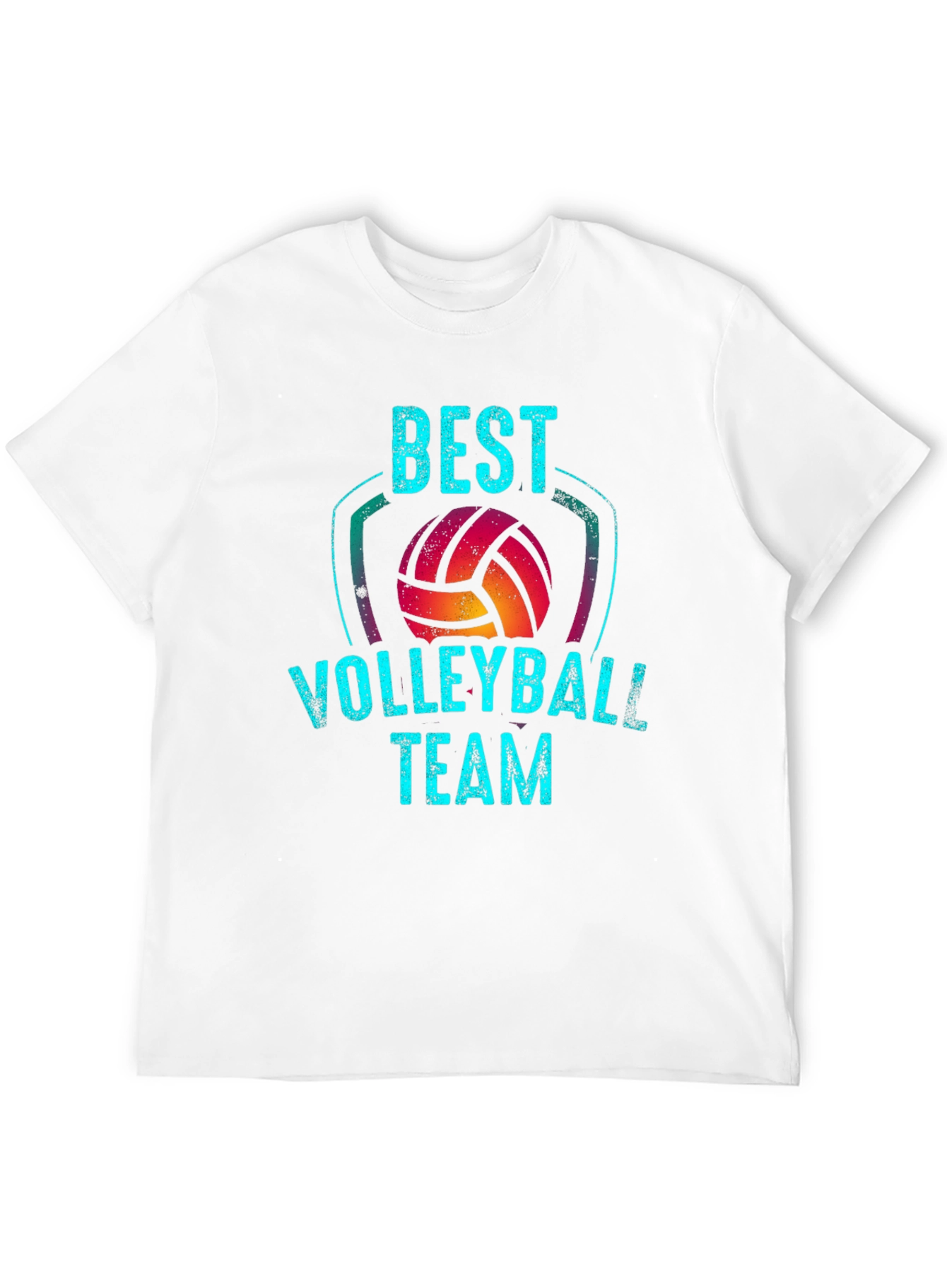 Black Best Volleyball Team Graphic Tee view 12