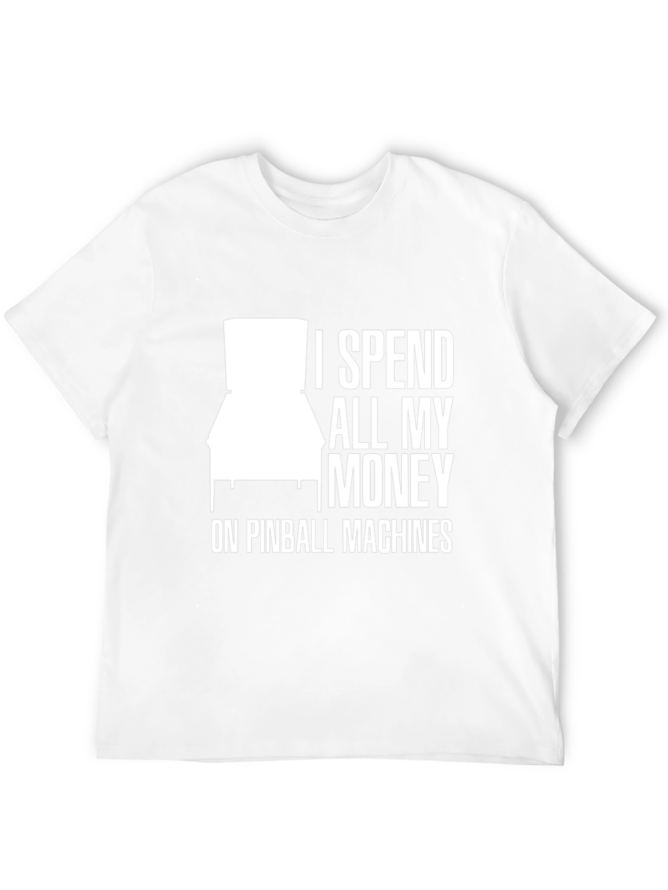 Black Pinball Machine T-Shirt - Gamer Tee view 12