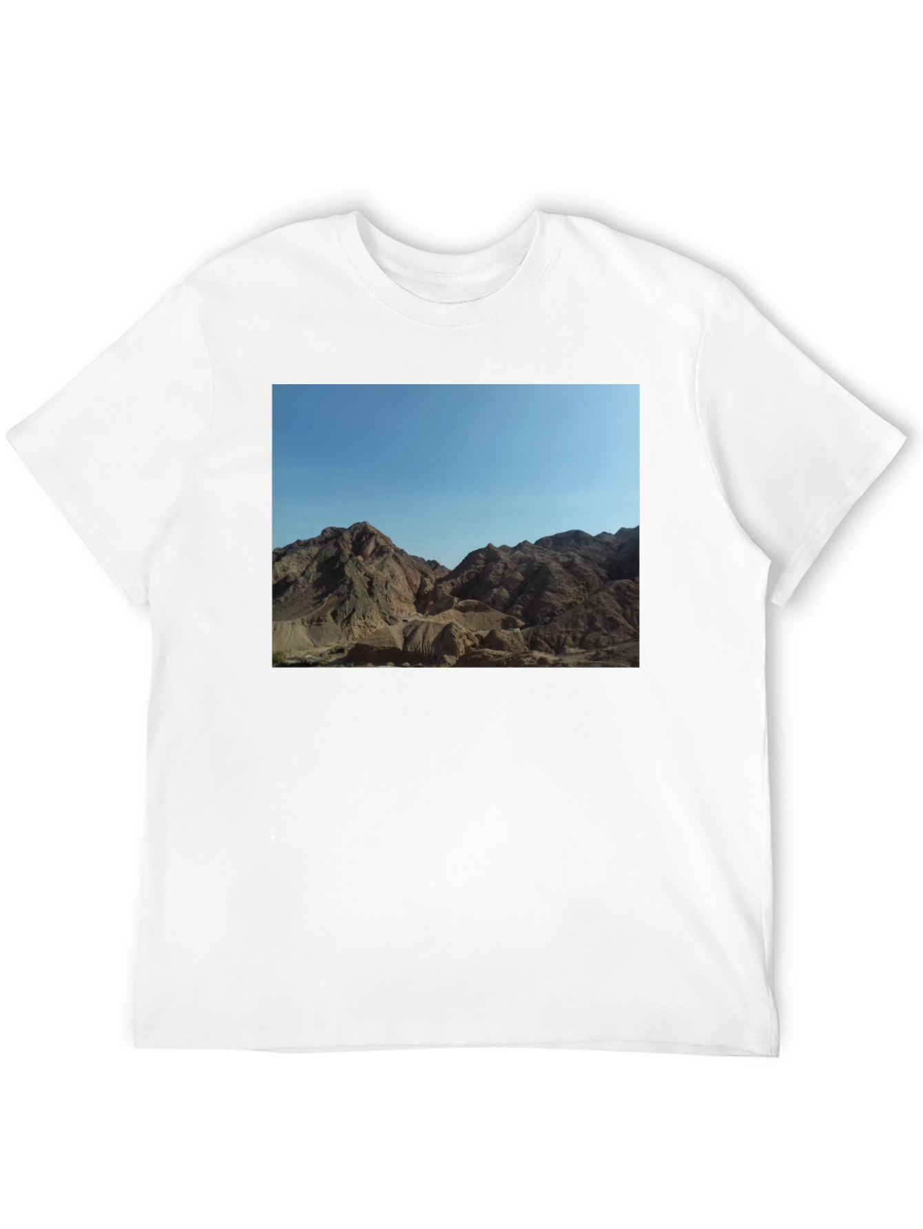 Black Mountain Vista Graphic Tee - Unisex Black T-Shirt view 12
