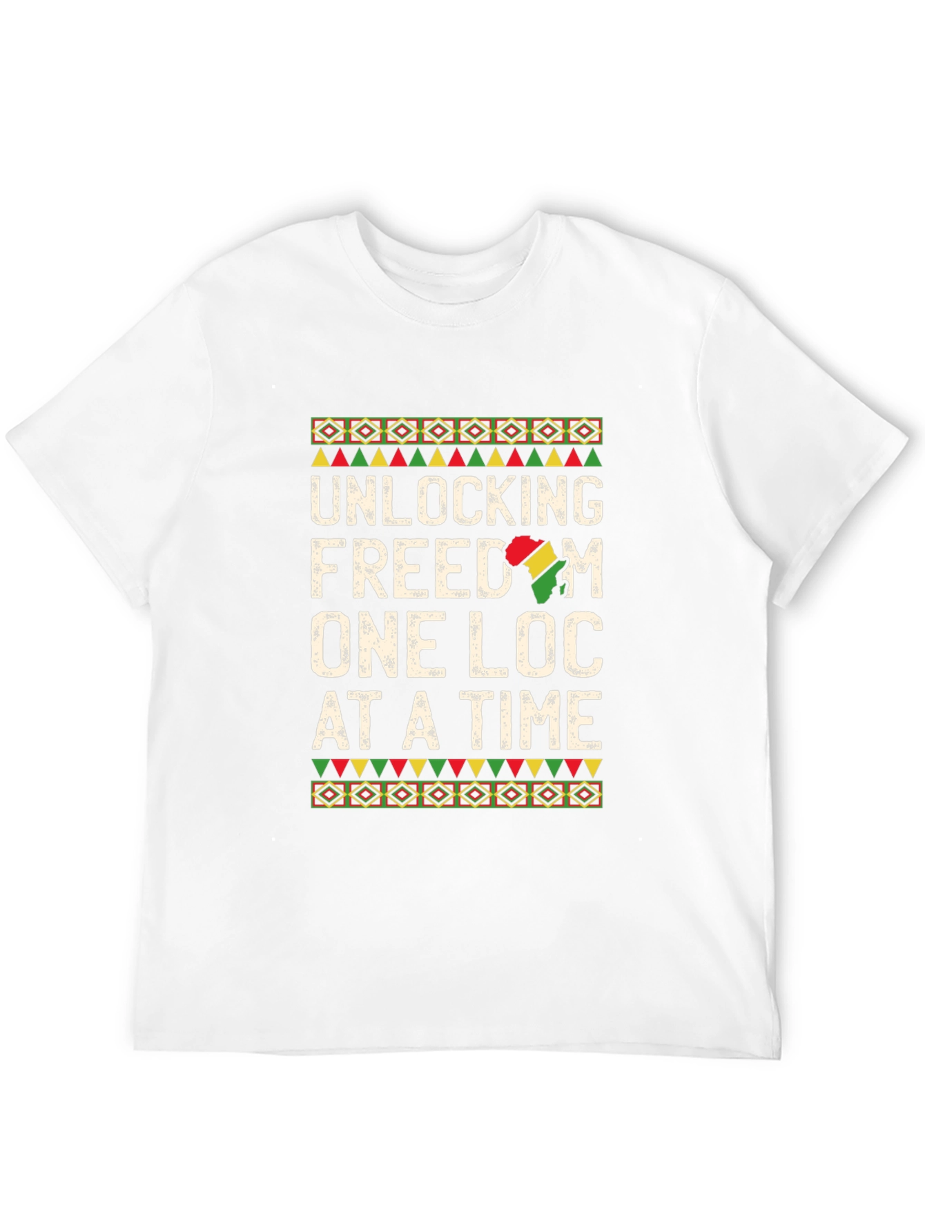 Black Unlocking Freedom T-Shirt - One Loc At A Time view 12