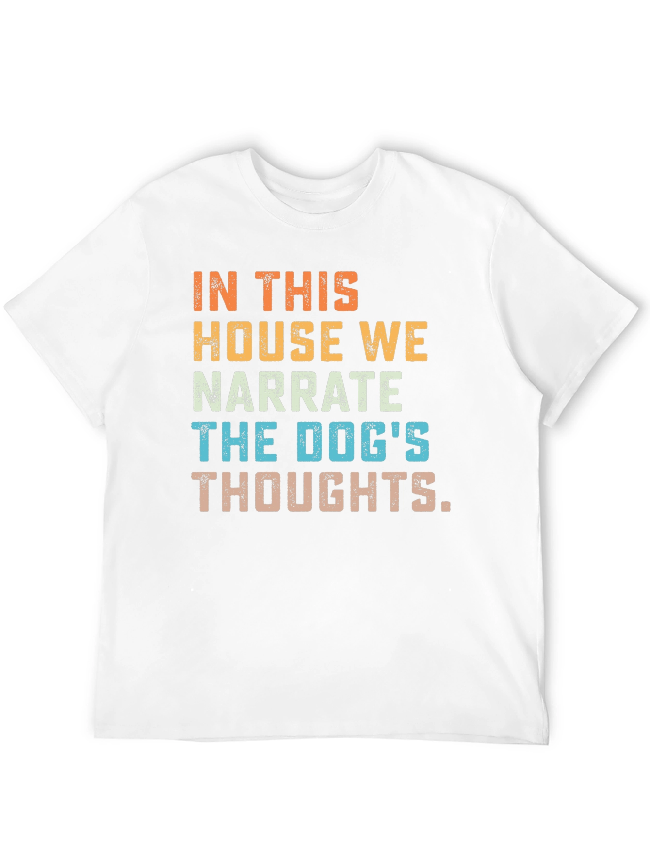 Black Narrate Dog's Thoughts T-Shirt Funny Pet Lover Tee view 12