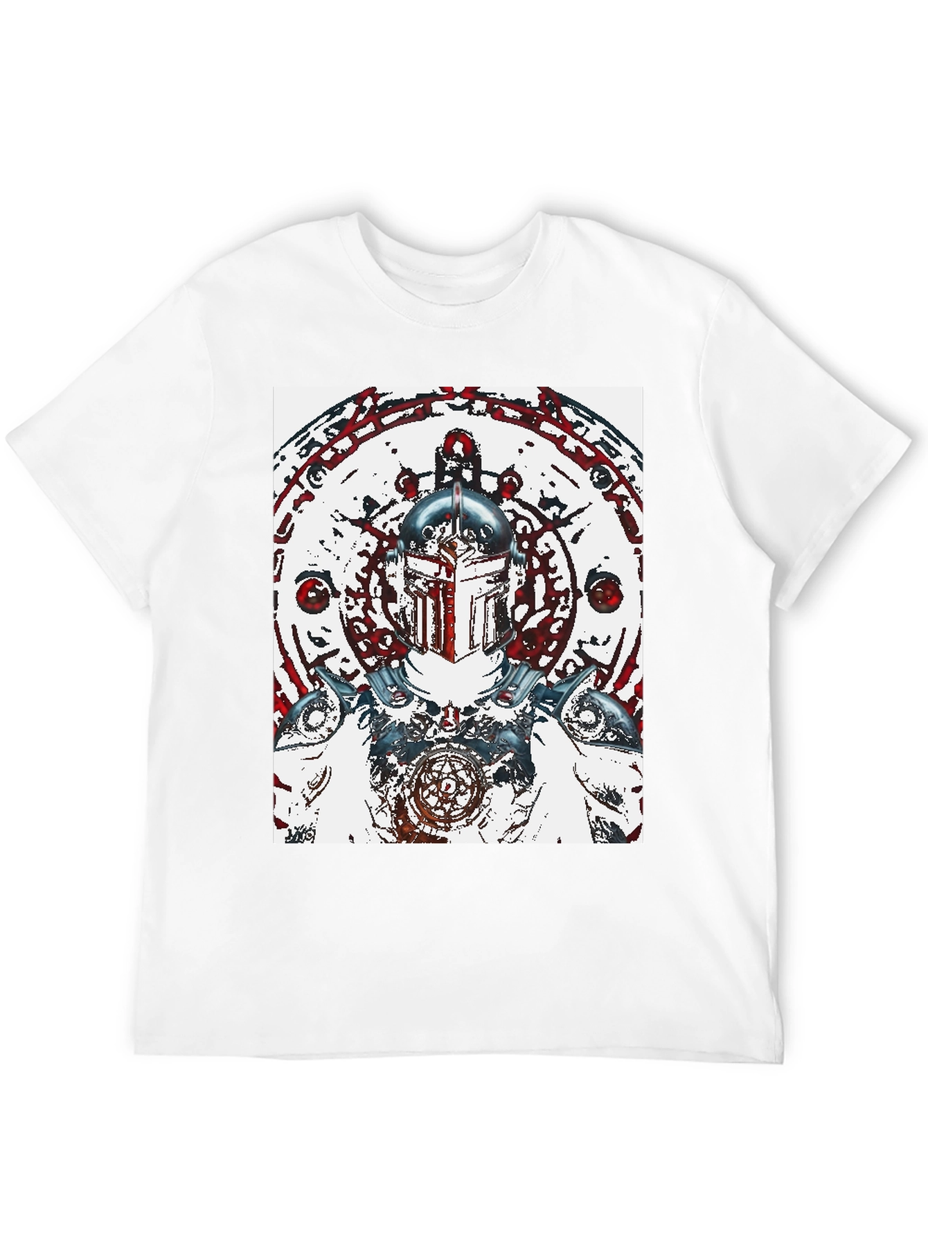 Black Warrior Graphic Black T-Shirt view 12