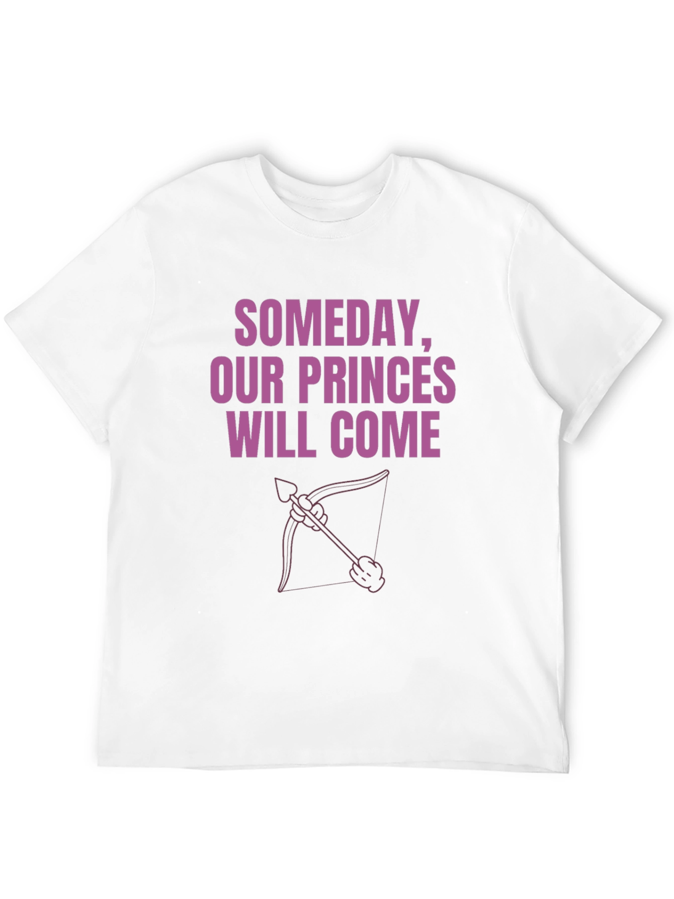 Black Someday Our Princes Will Come Graphic Tee view 12