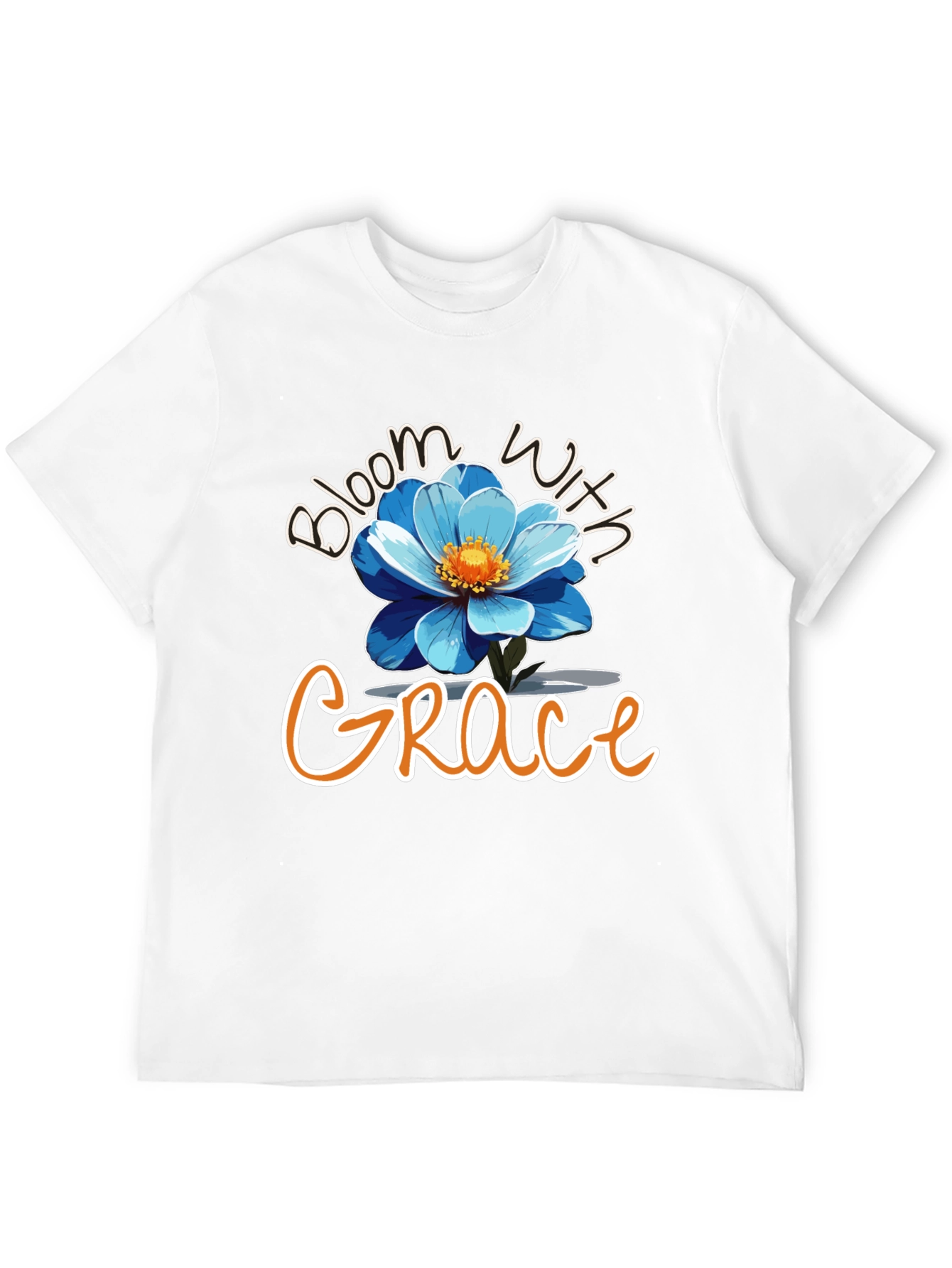 Black Bloom with Grace Graphic Tee view 12