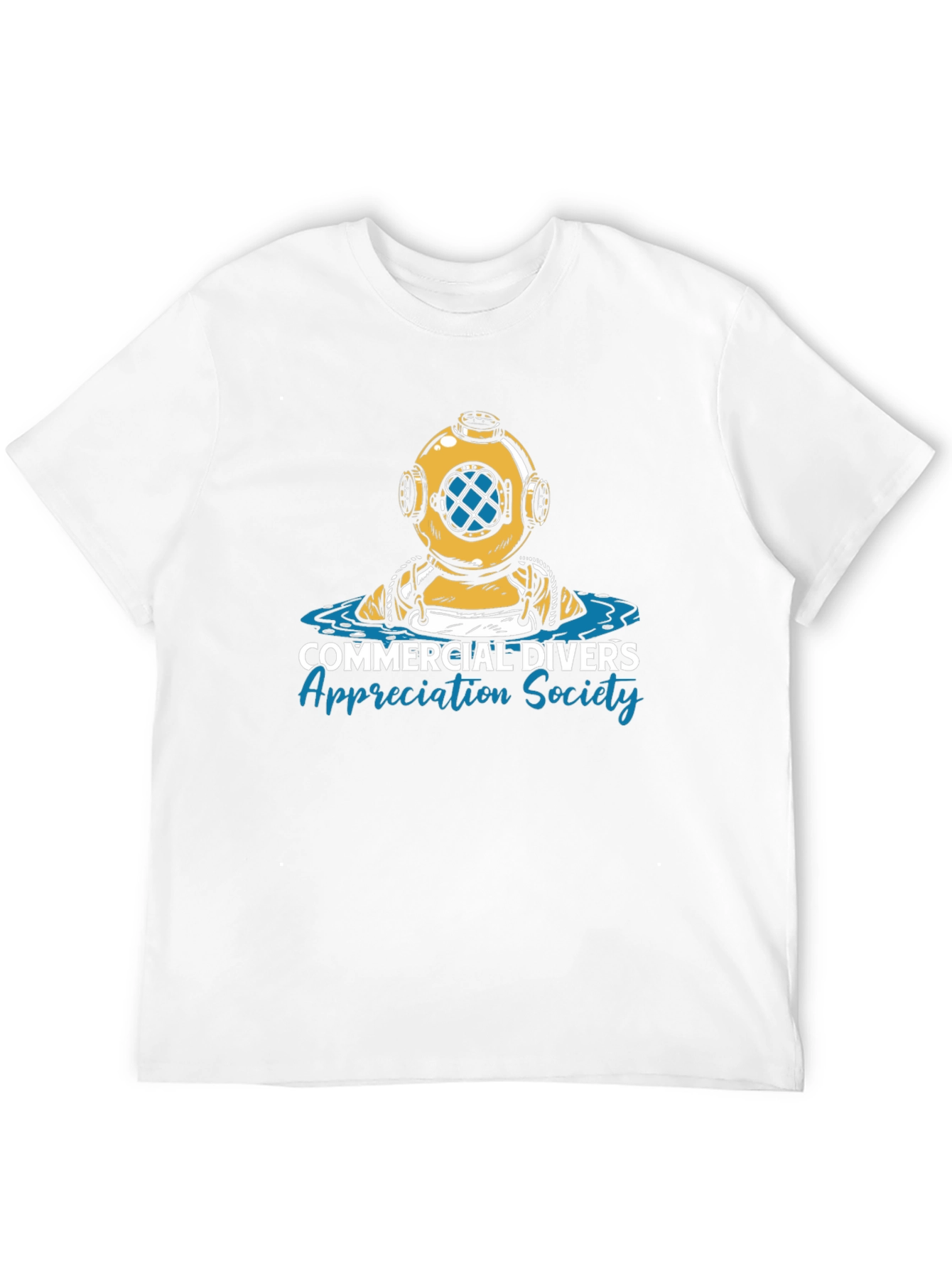 Black Commercial Divers Appreciation Society T-Shirt view 12