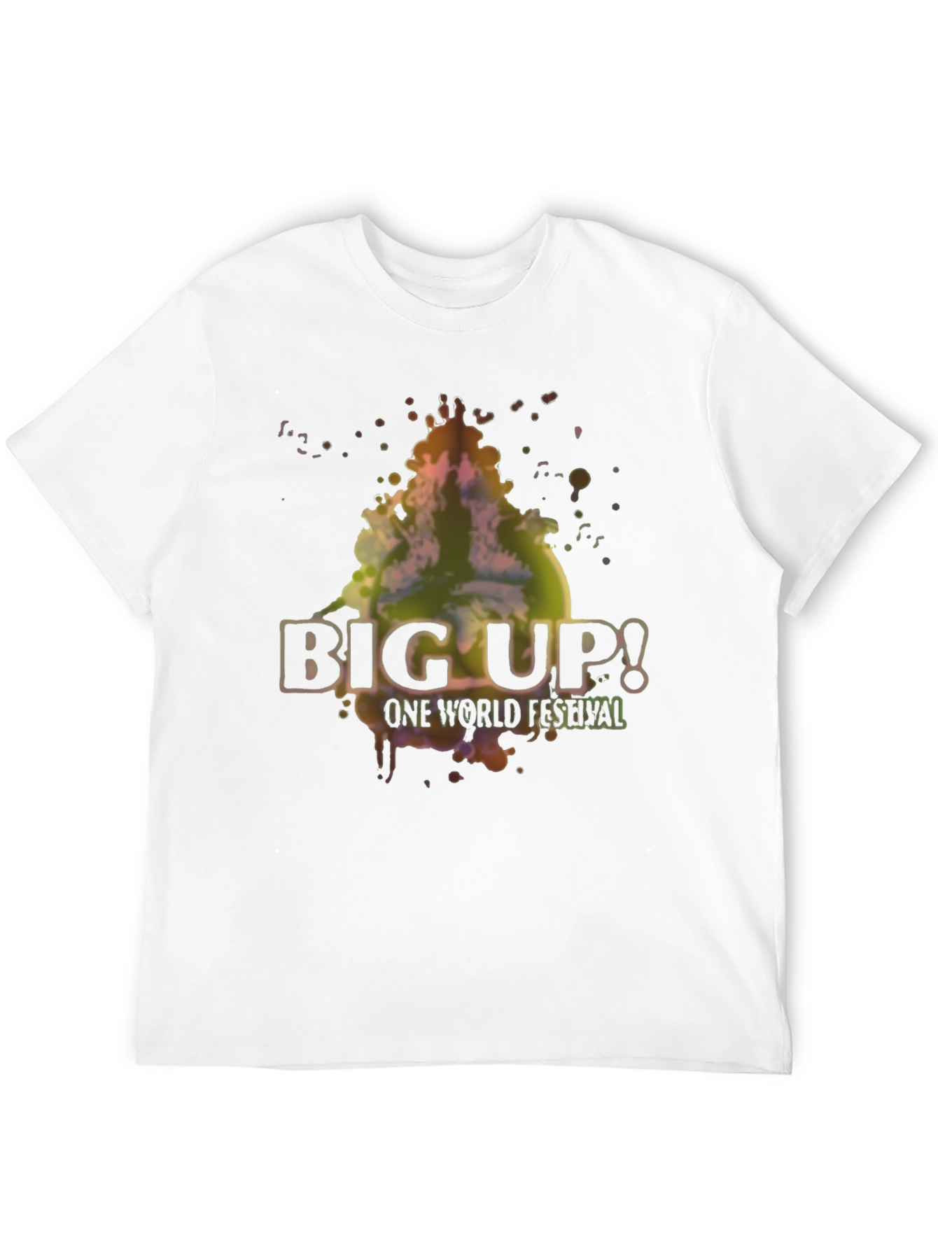 Black Big Up! One World Festival Graphic T-Shirt view 12