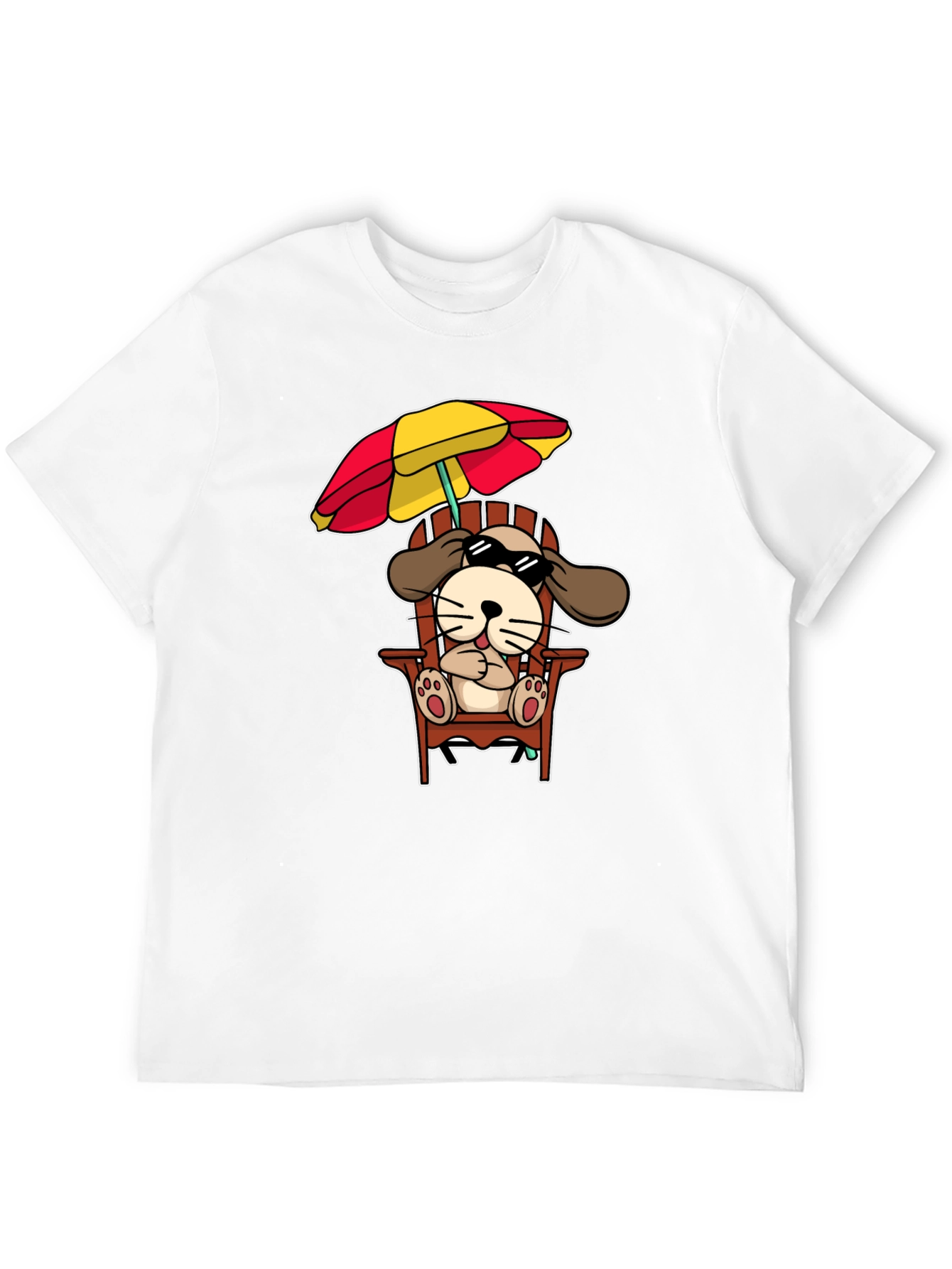 Black Relaxed Dog T-Shirt view 12