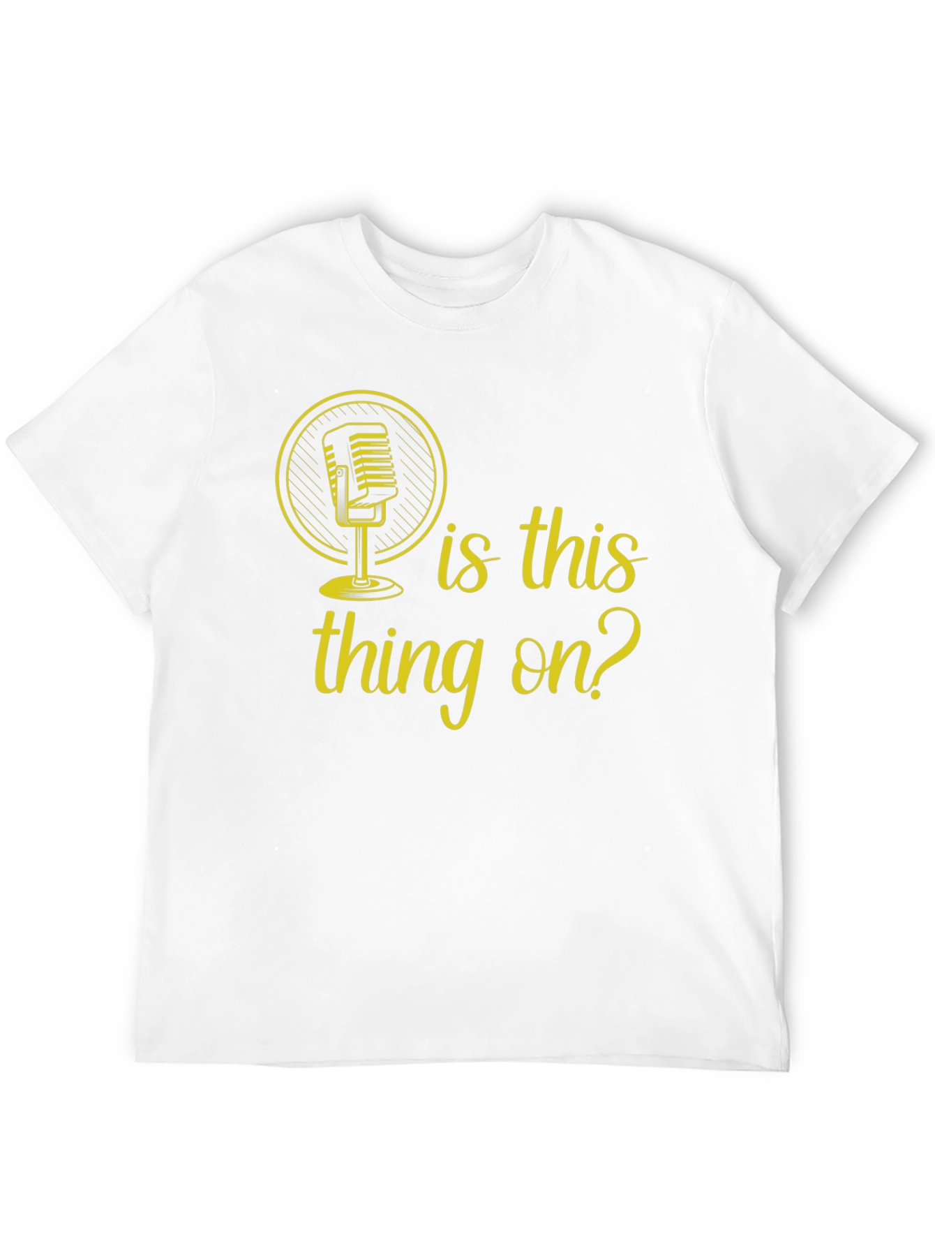 Black Is This Thing On? Graphic Tee view 12