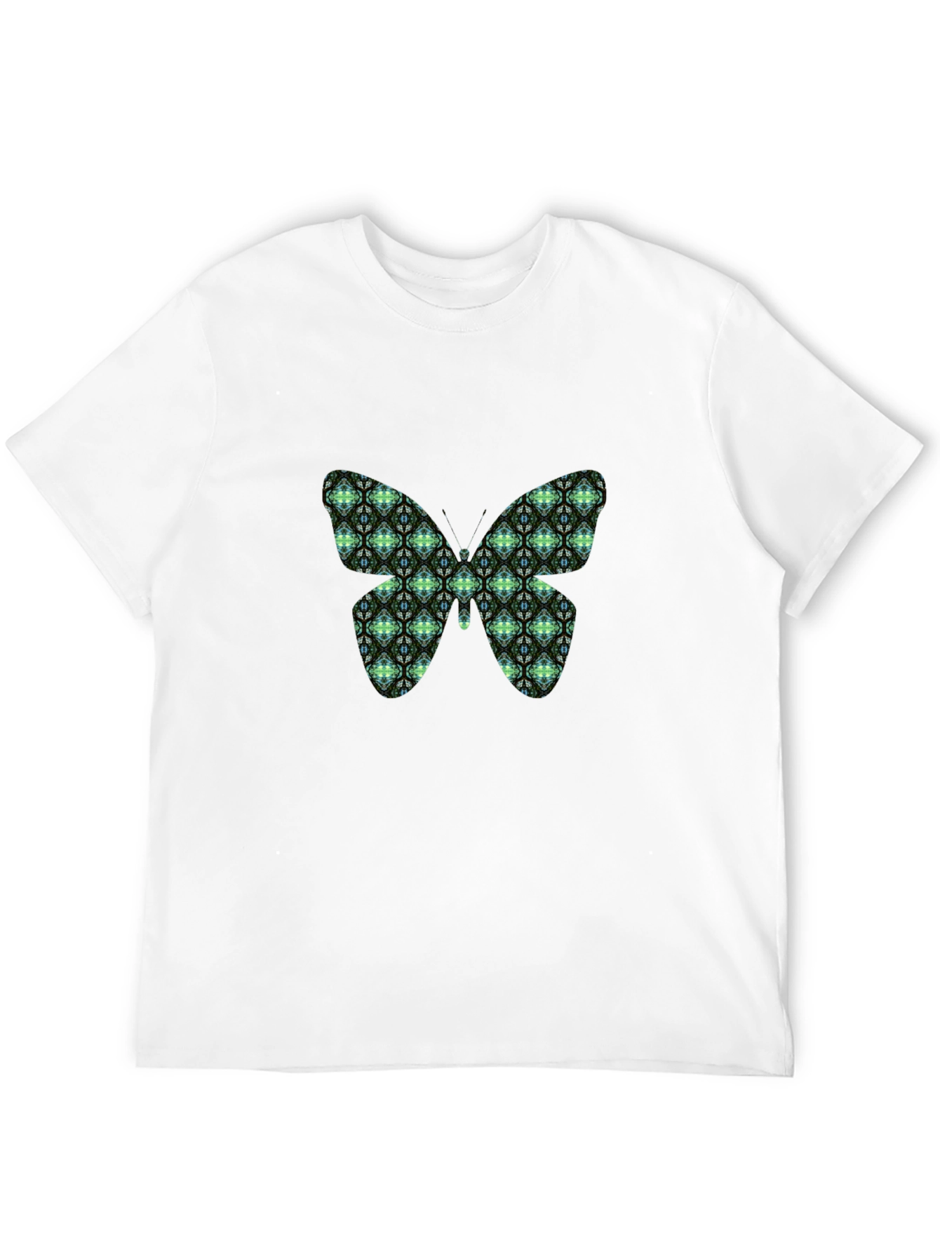 Black Butterfly Graphic Black T-Shirt view 12