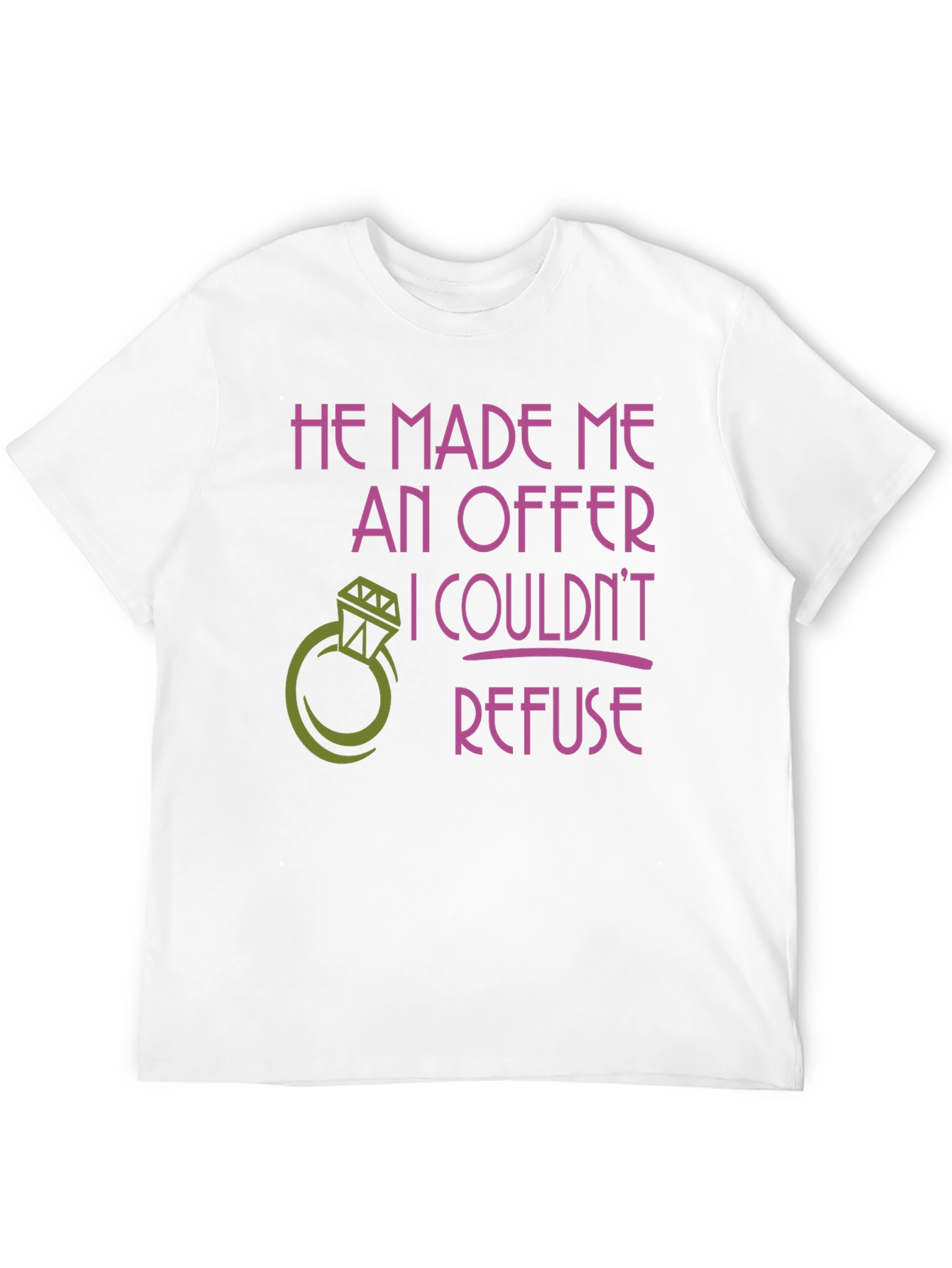 Black He Made Me An Offer T-Shirt view 12