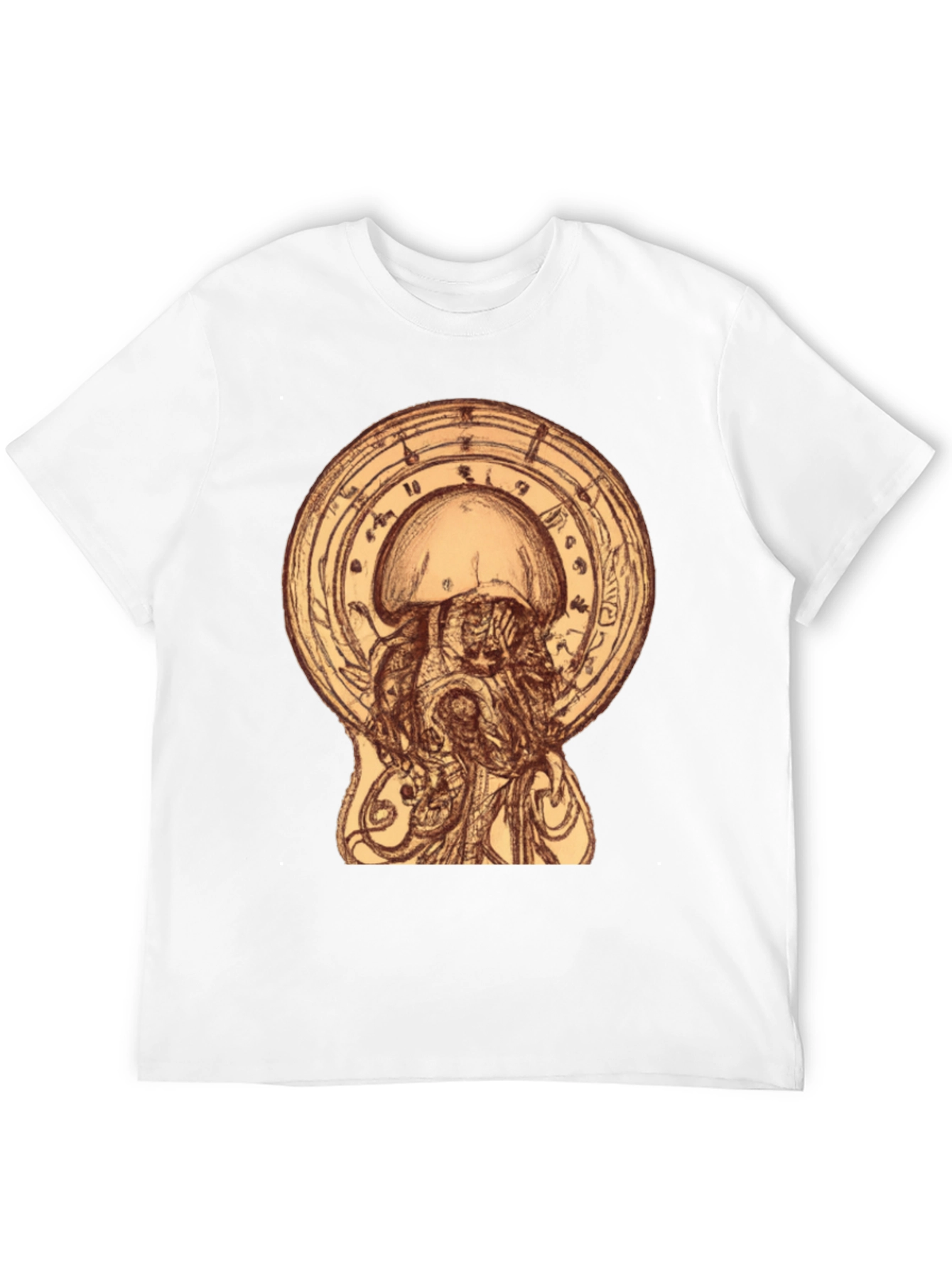 Black Ethereal Jellyfish Graphic Tee view 12