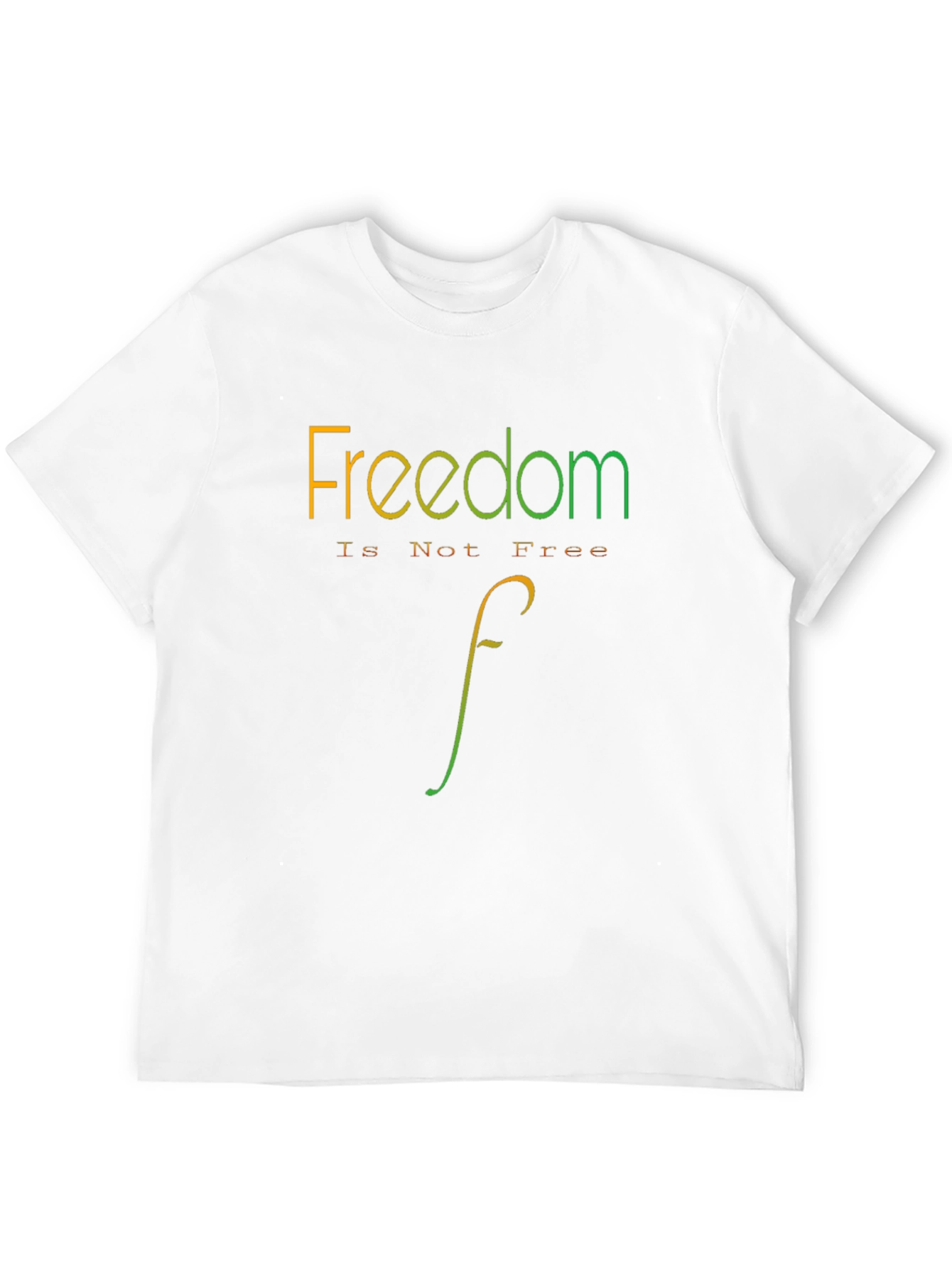 Black Freedom Graphic T-Shirt - Black Cotton Tee view 12