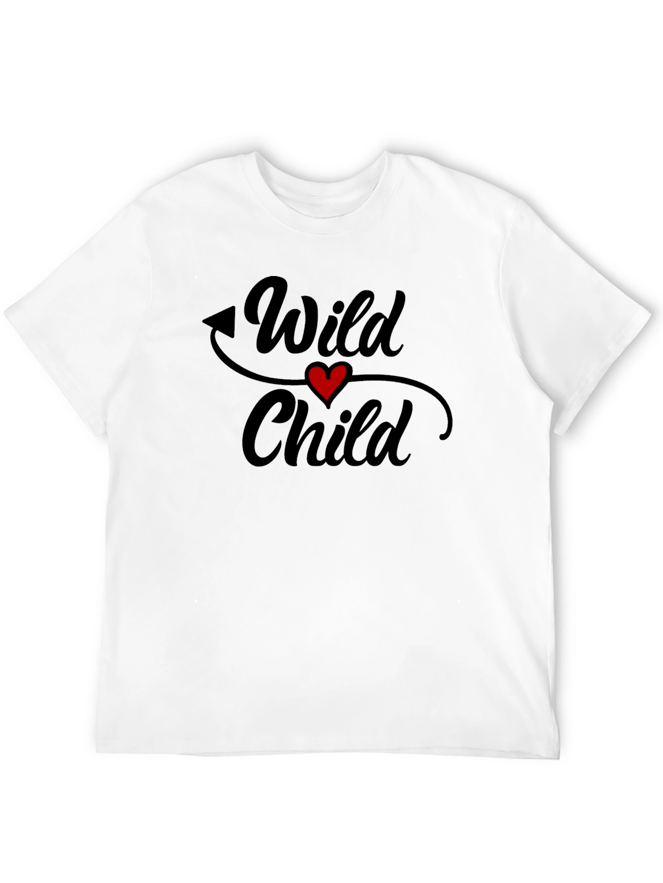 Black Wild Child Graphic T-Shirt - Black view 12