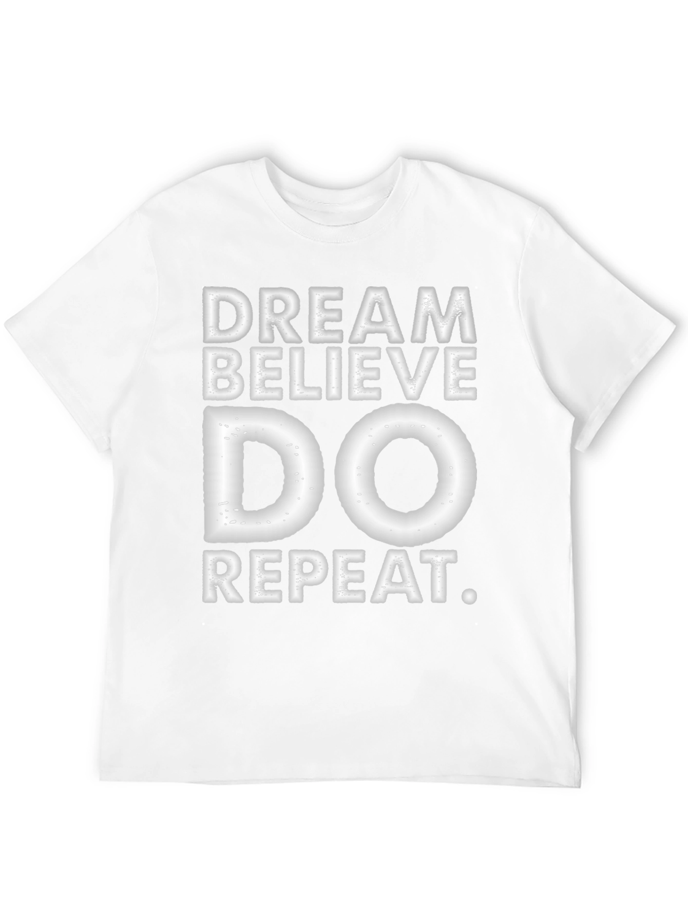 Black Dream Believe Do Repeat T-Shirt view 12