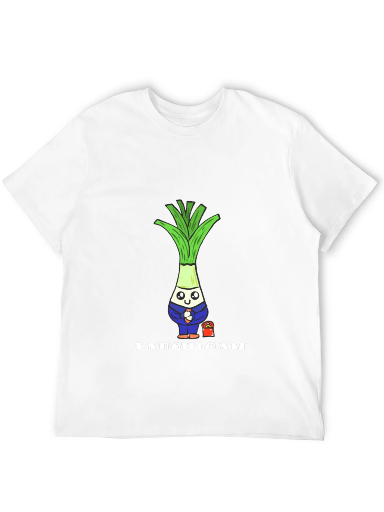 Funny Leek Character T-Shirt - 12
