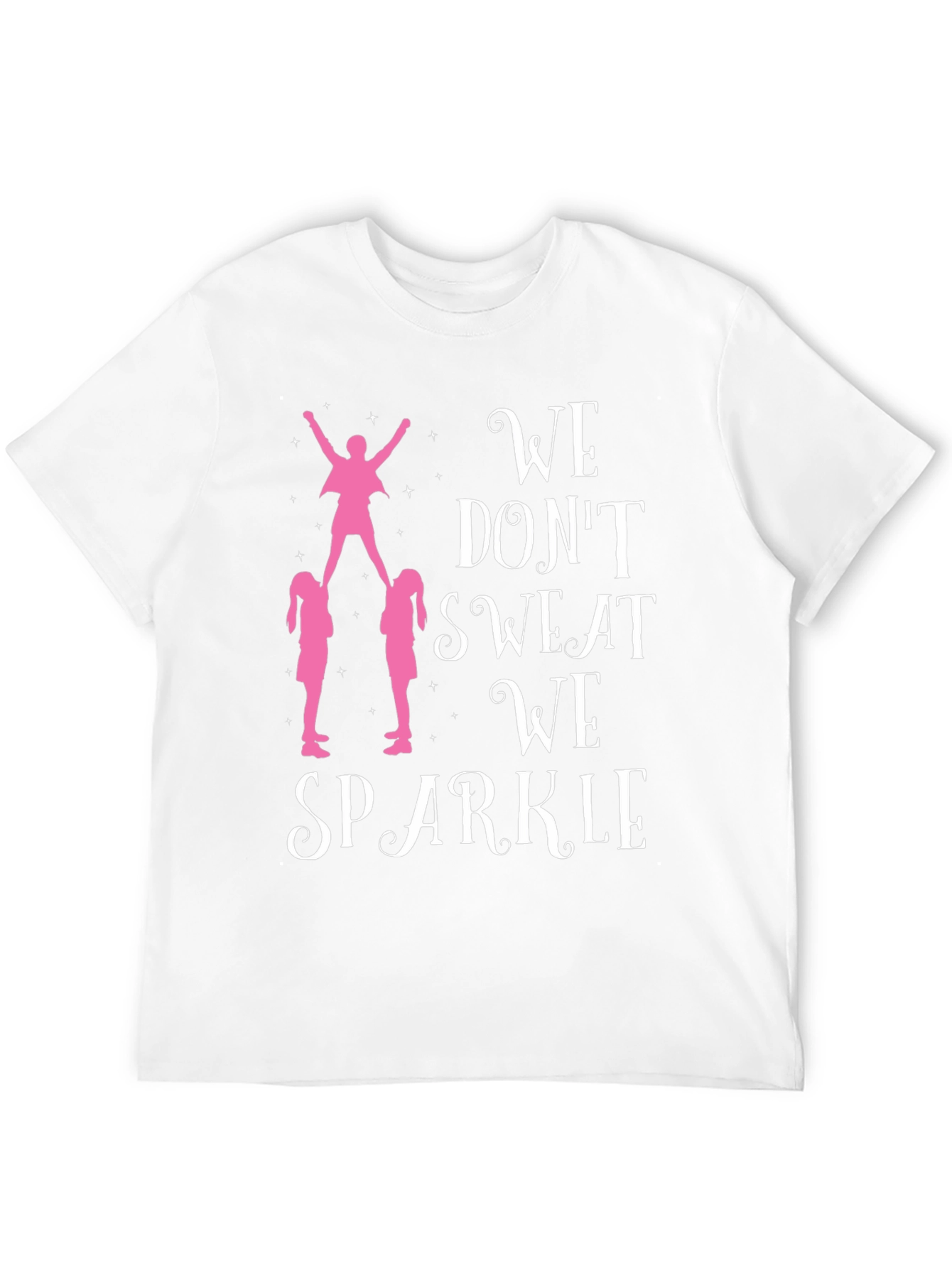 Black Cheer Sparkle T-Shirt view 12