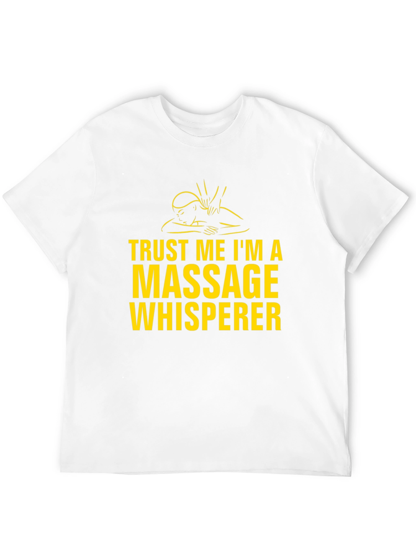 Black Massage Whisperer Graphic Tee - Black T-Shirt view 12