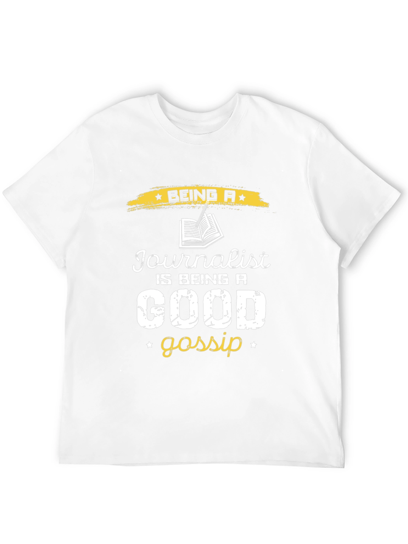 Black Journalist Good Gossip Novelty T-Shirt view 12