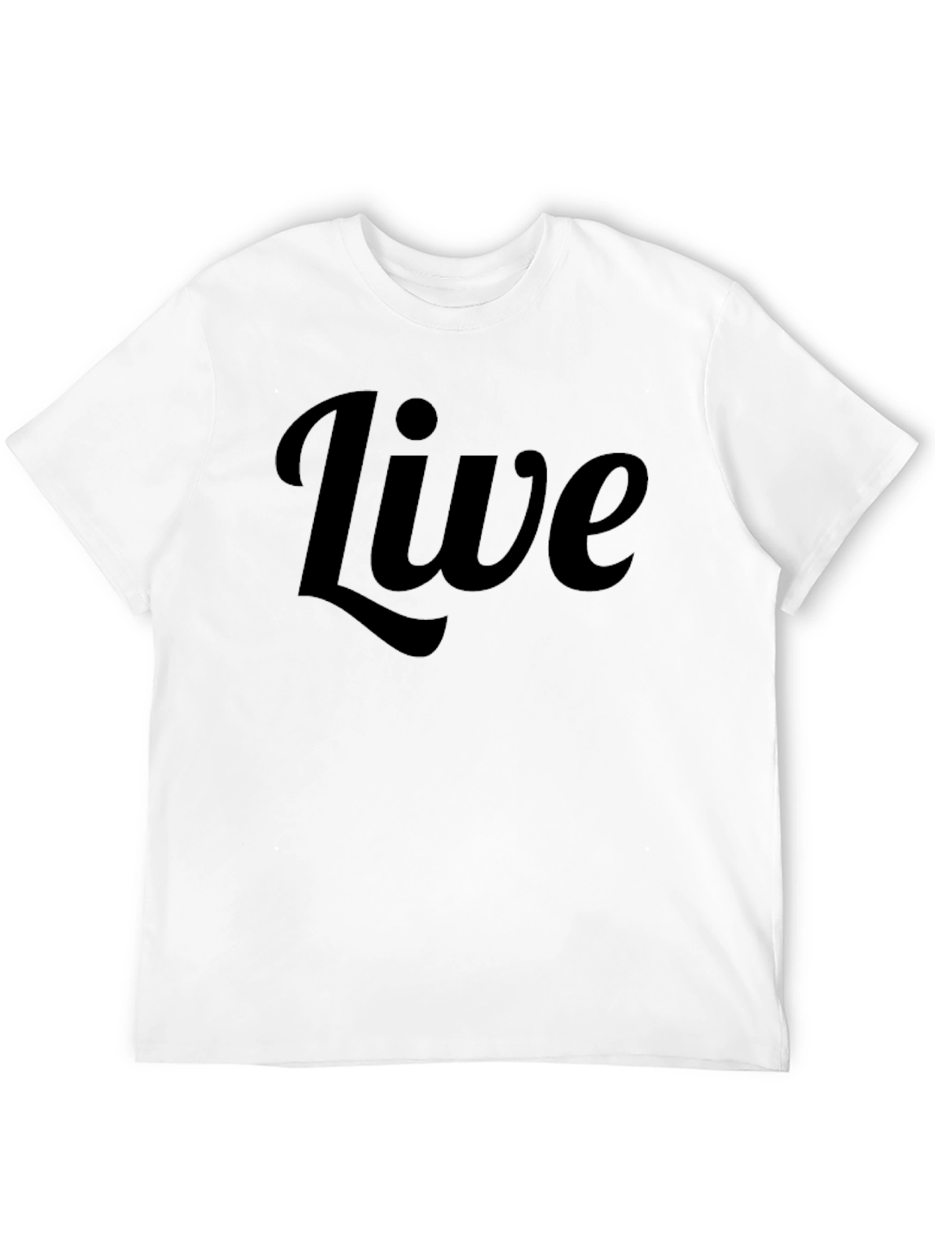 Black Live Graphic Black T-Shirt view 12
