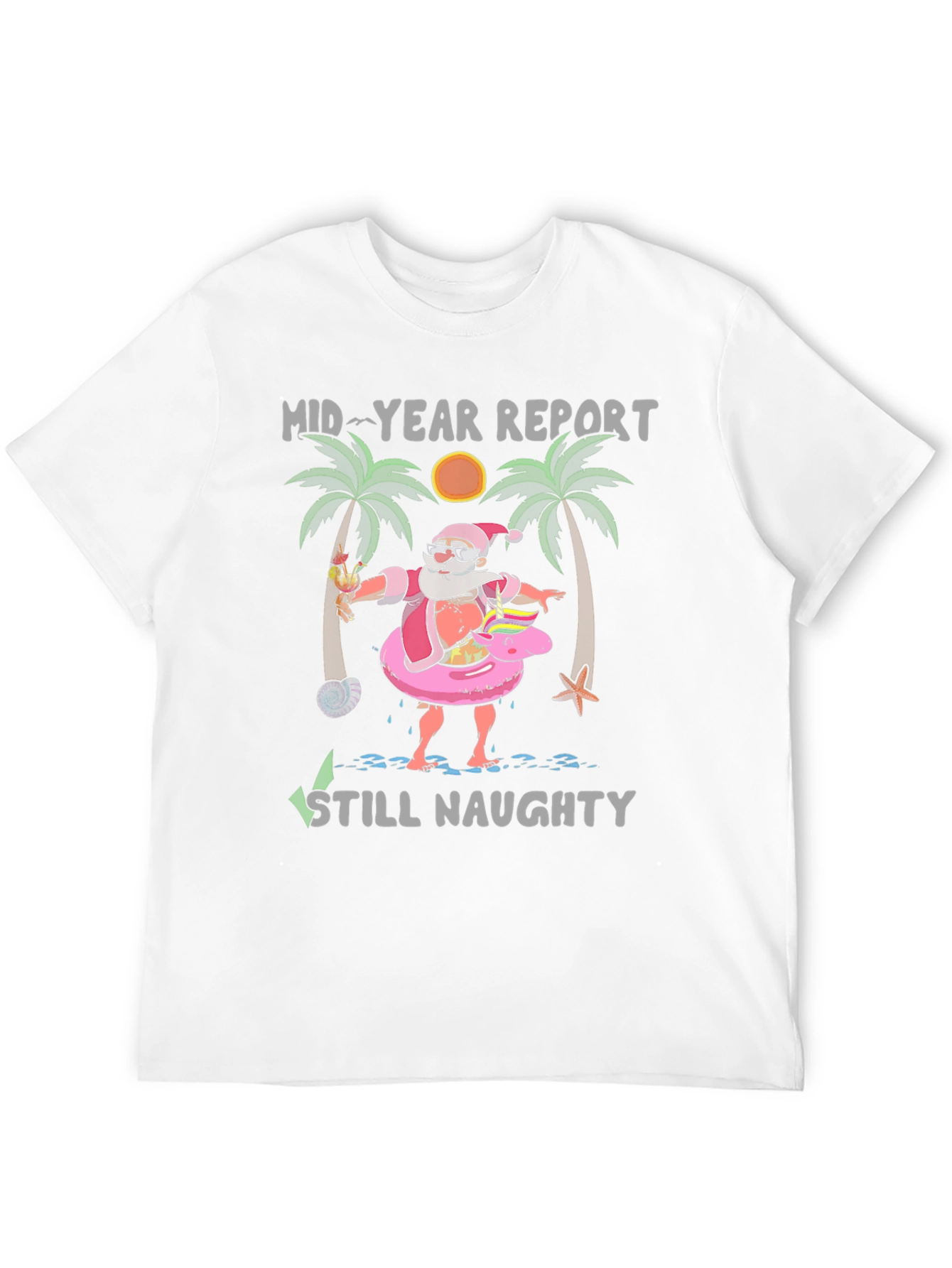 Black Mid-Year Report Still Naughty Graphic Tee view 12