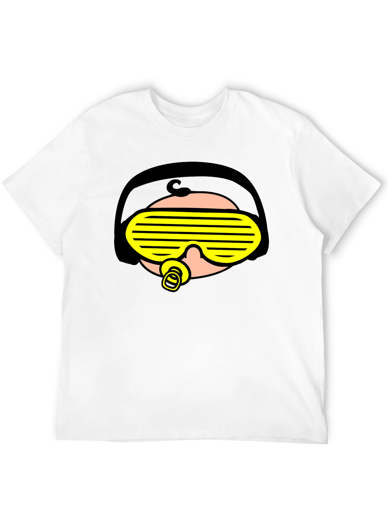 Black Baby DJ T-Shirt - Funny Graphic Tee for Music Lovers view 12