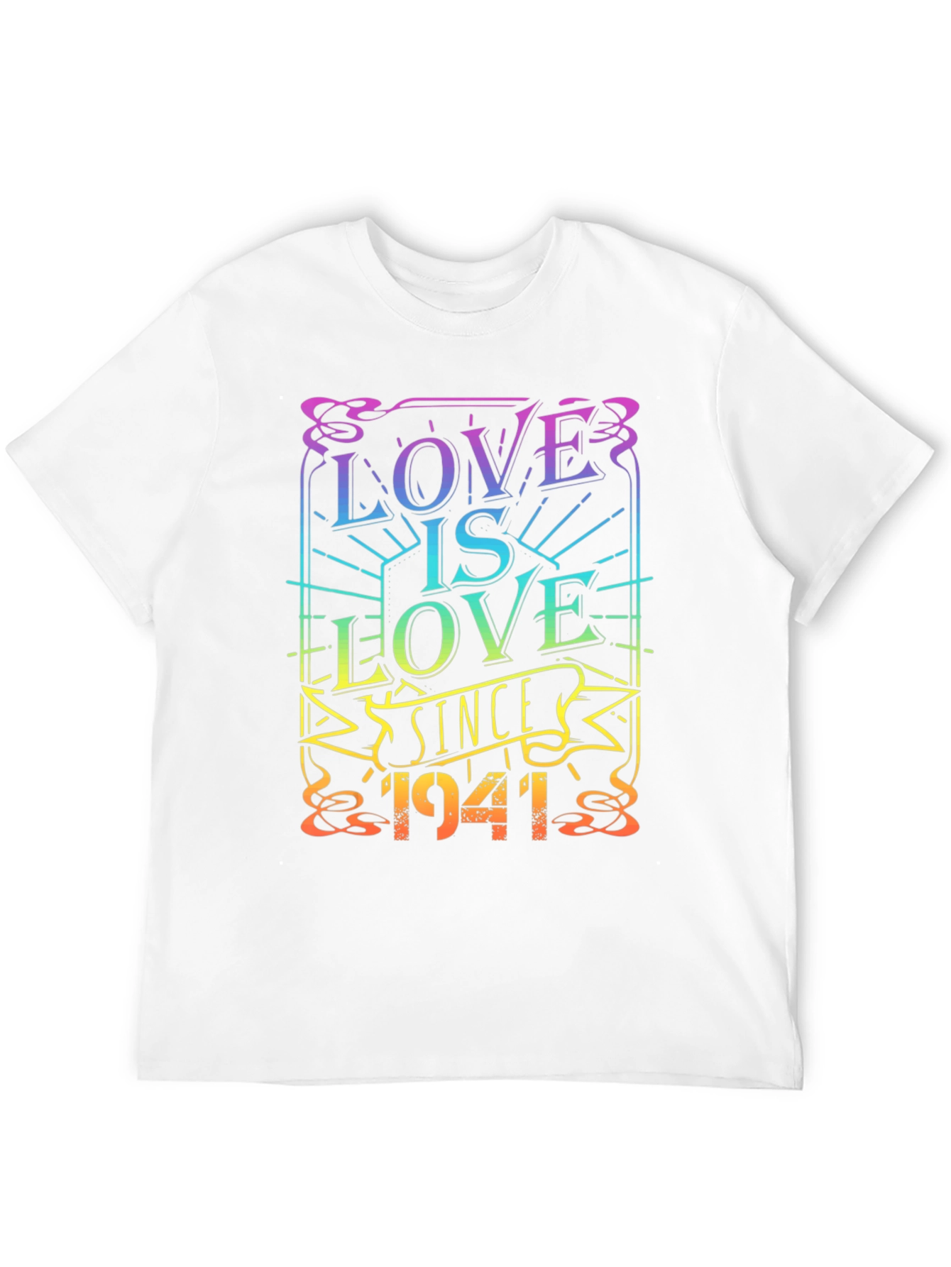 Black Love is Love Since 1941 Graphic T-Shirt view 12