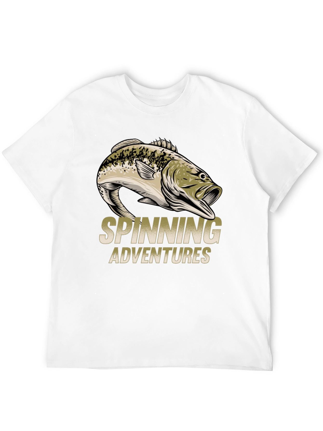 Spinning Adventures Bass Graphic Tee - 12