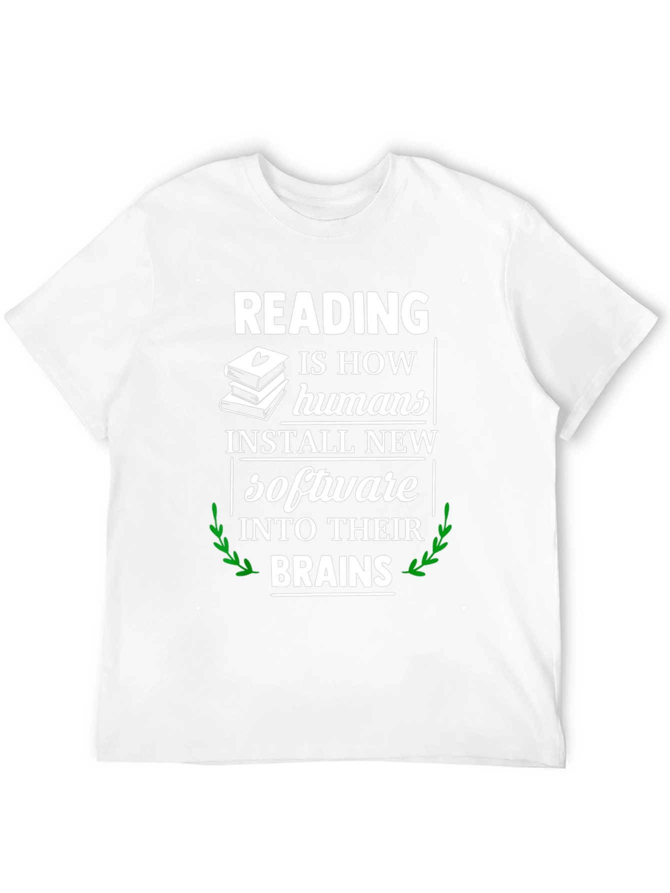 Black Reading Installs Software T-Shirt view 12
