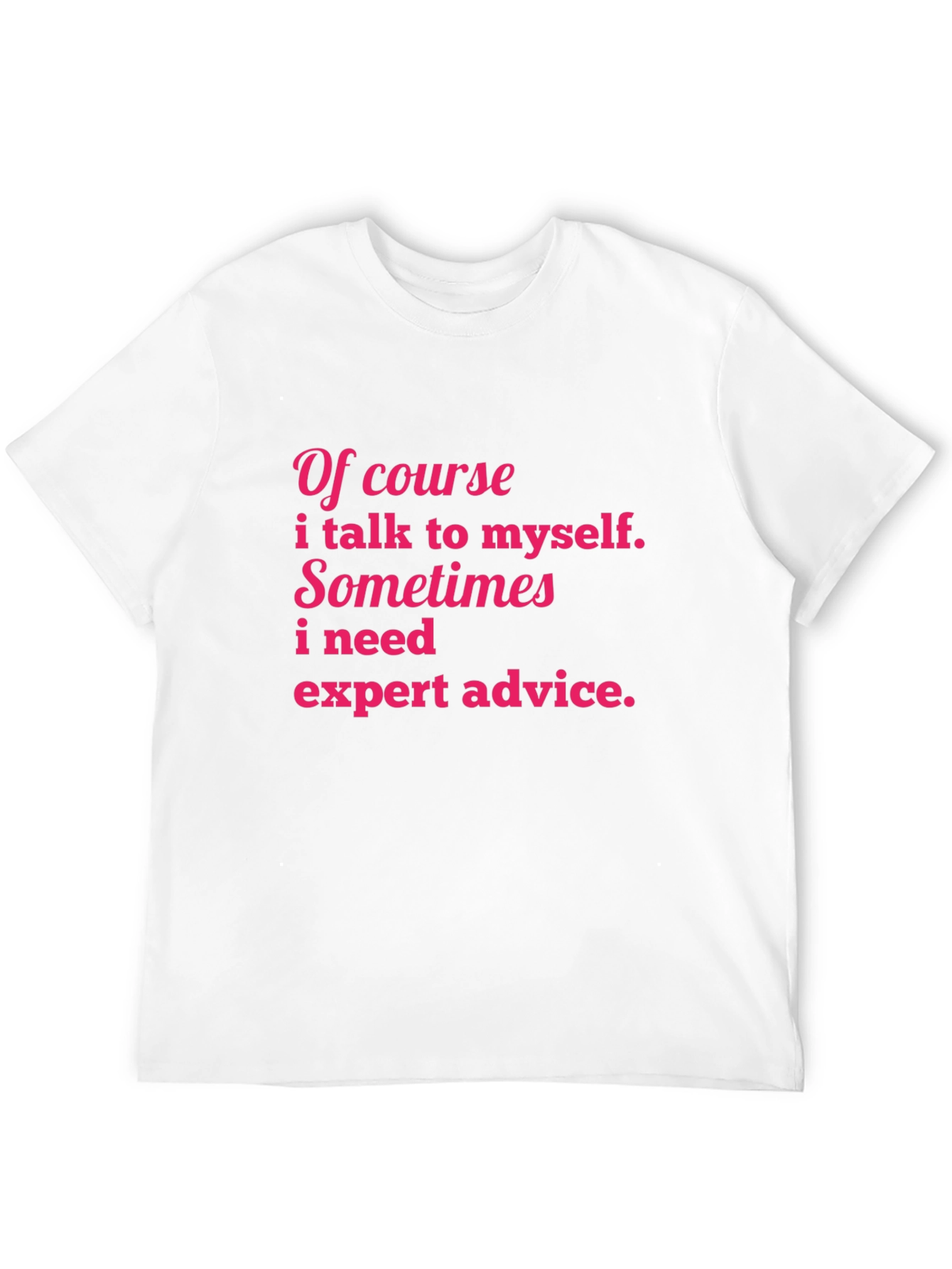 Black Funny Graphic T-Shirt - Expert Advice Tee view 12