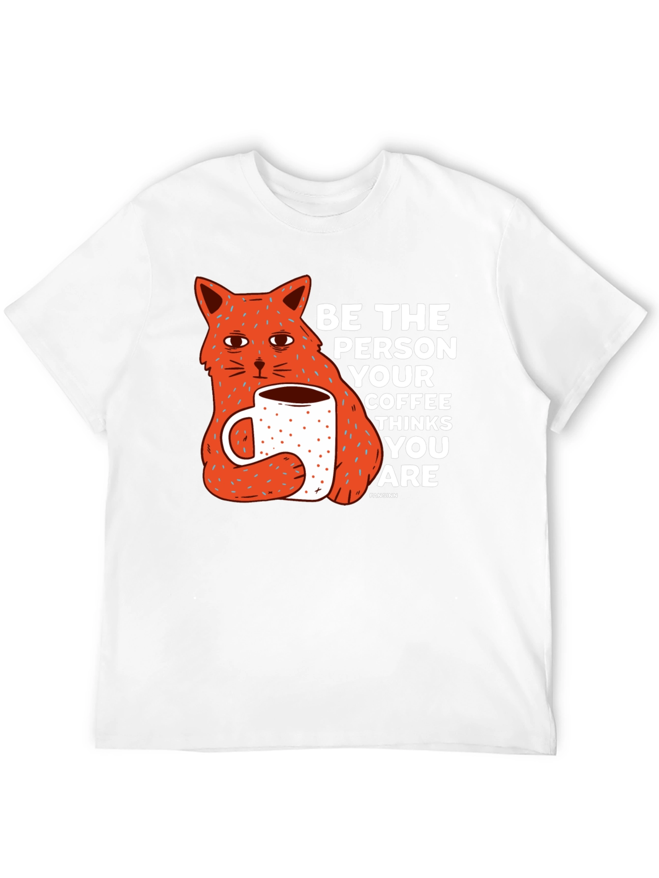 Black Cat & Coffee Graphic Tee - Be the Person Your Coffee Thinks You Are view 12