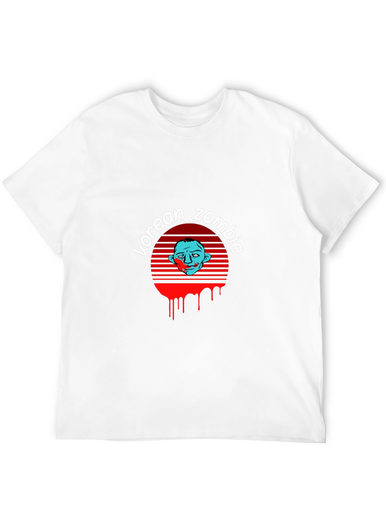 Black Korean Zombie Graphic T-Shirt - MMA Fan Apparel view 12