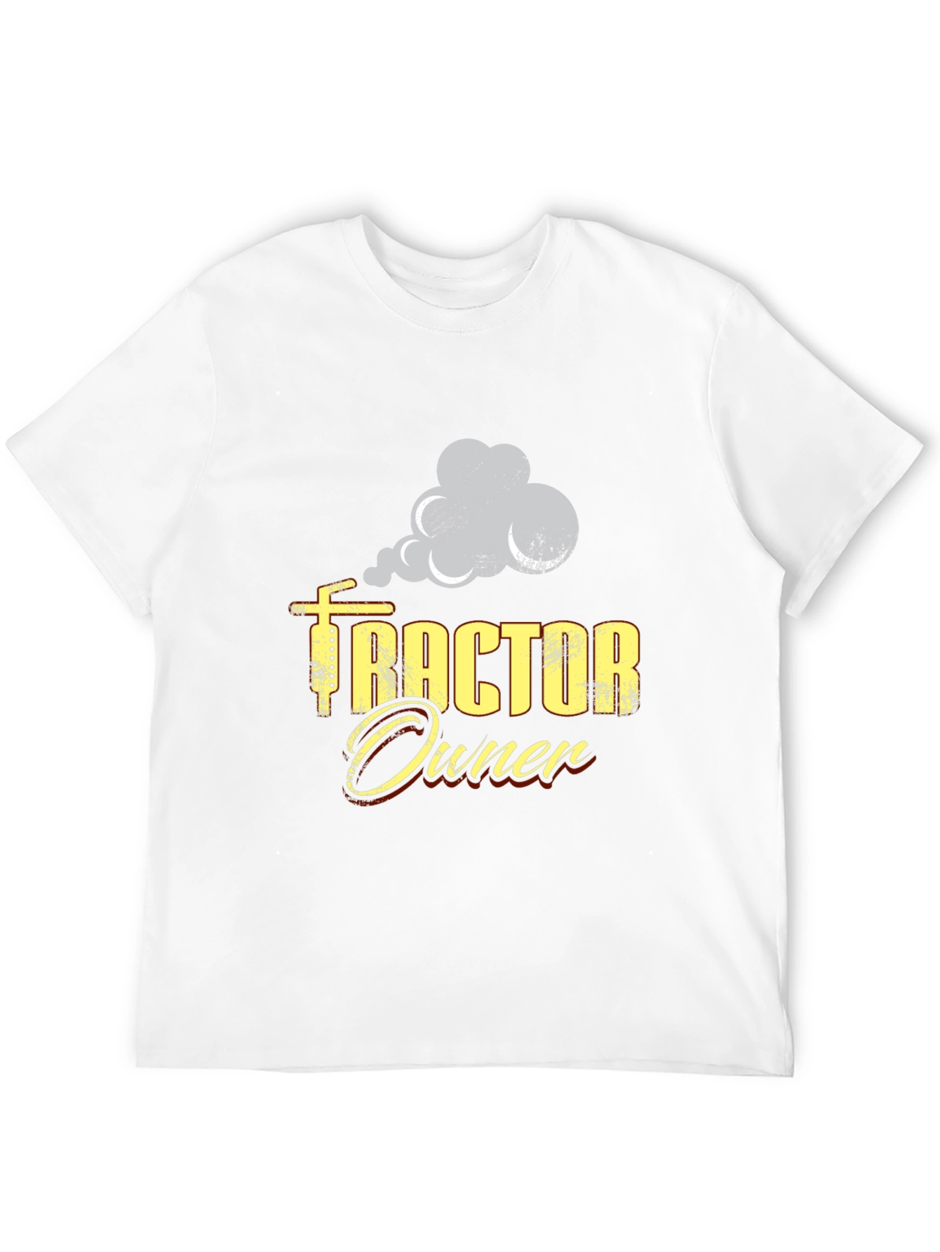 Black Tractor Owner Black Graphic Tee view 12