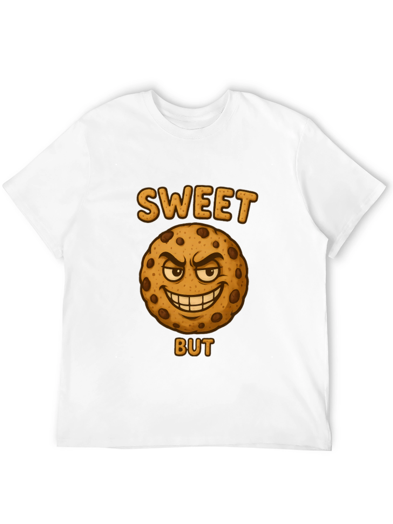 Black Sweet But Evil Cookie Graphic T-Shirt view 12