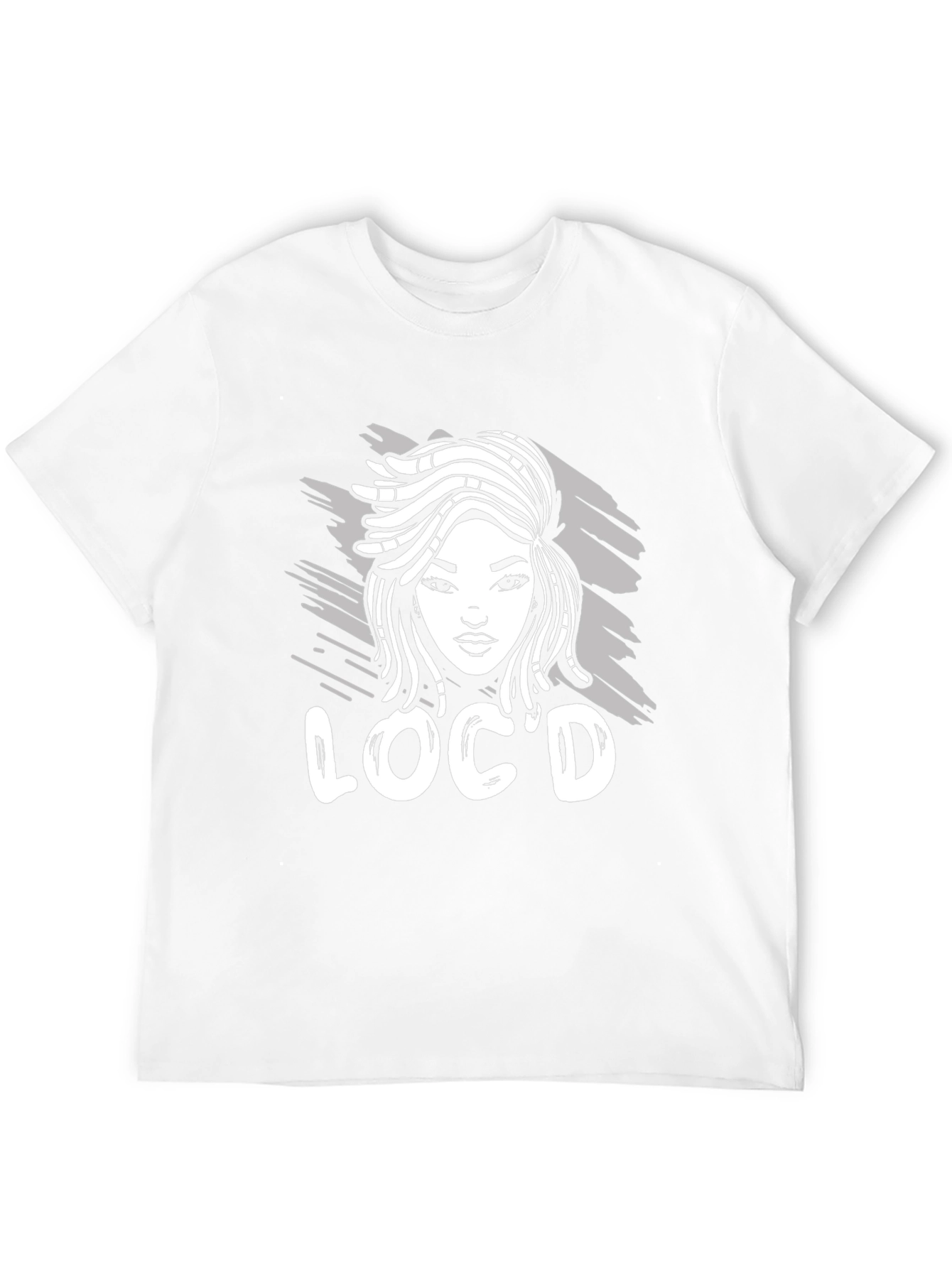 Black Loc'd Women's Graphic T-Shirt - Black view 12
