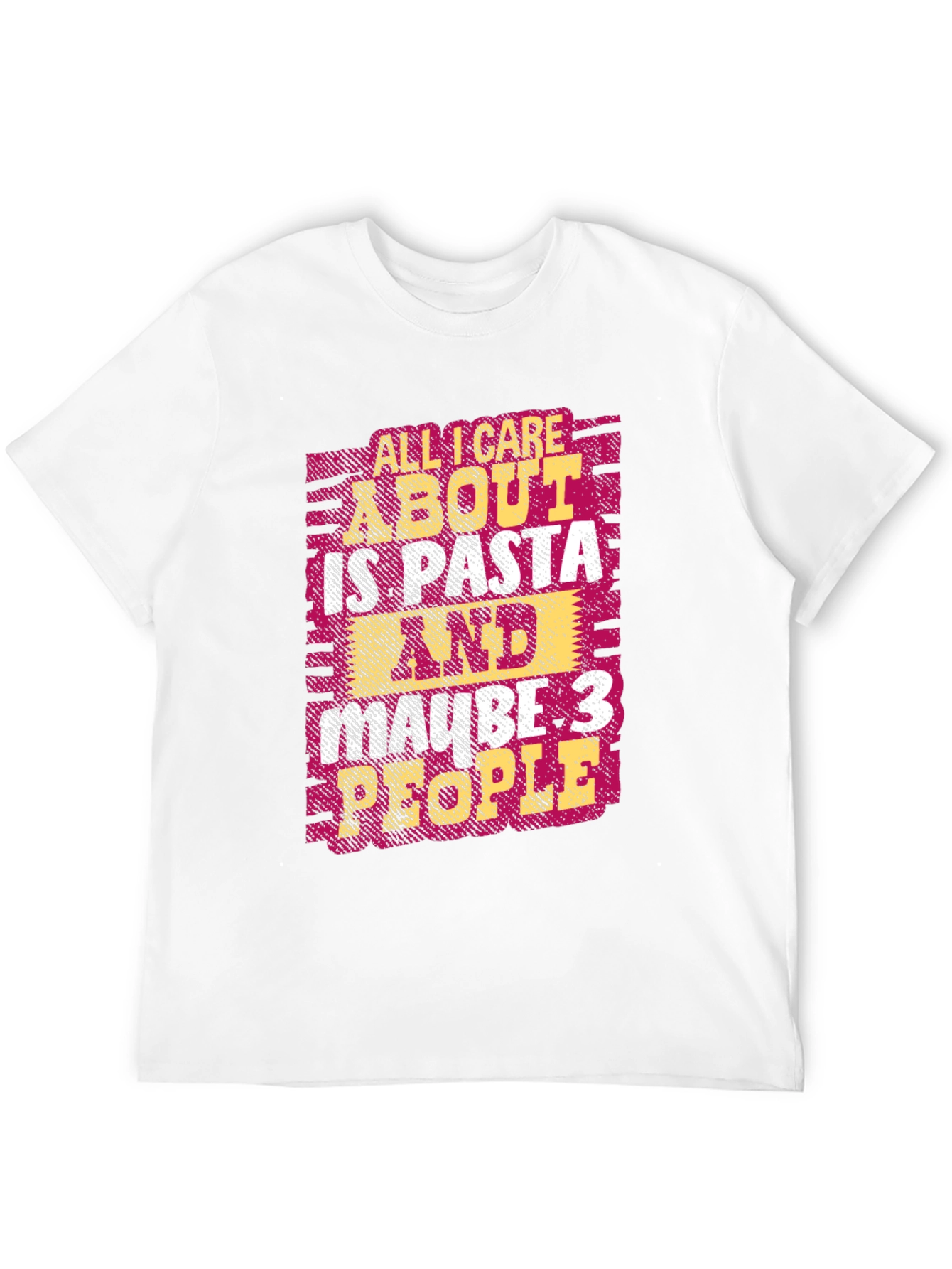 Black Pasta Lover T-Shirt - Funny Graphic Tee view 12