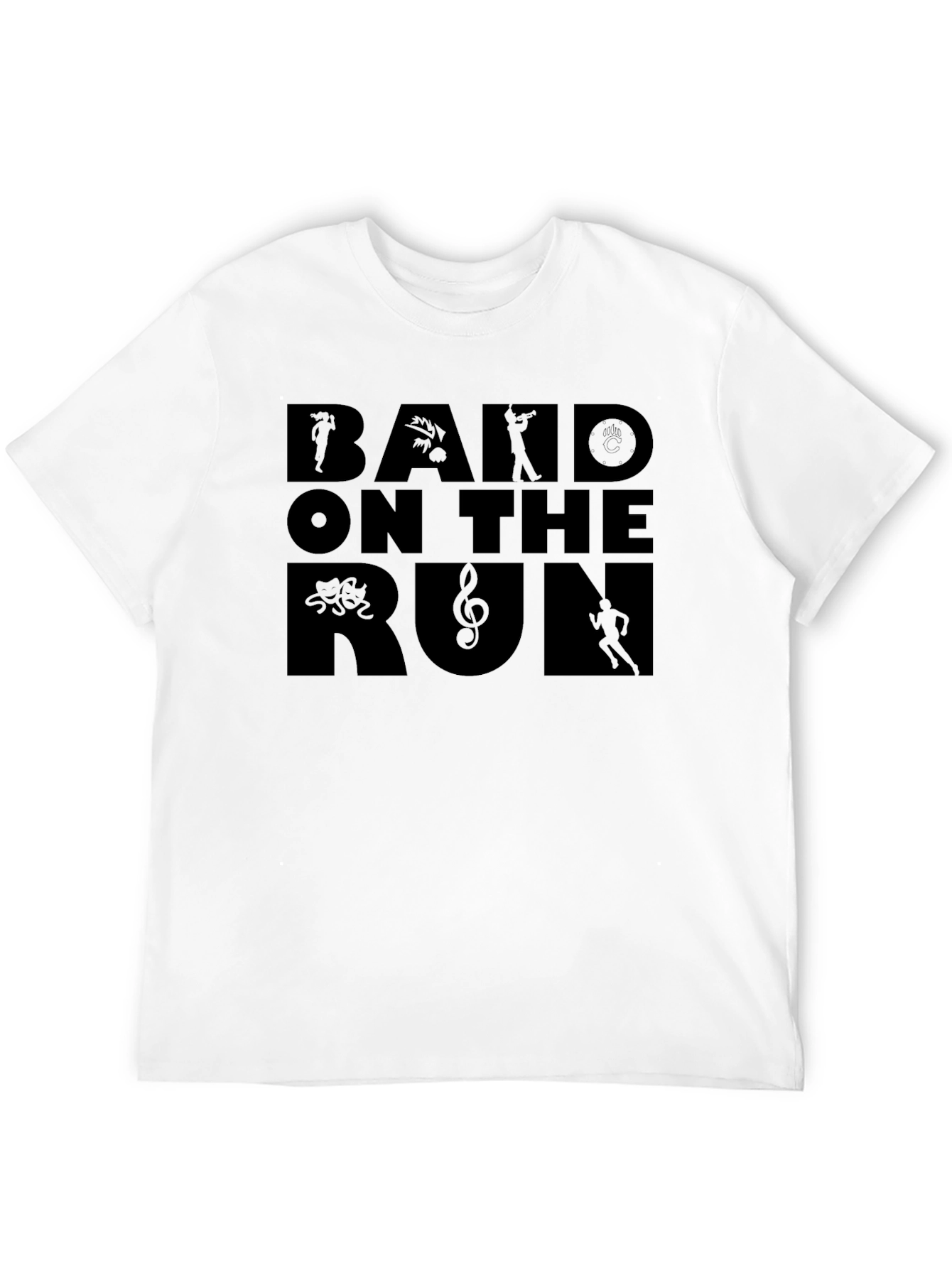 Black Band On The Run Graphic Tee view 12