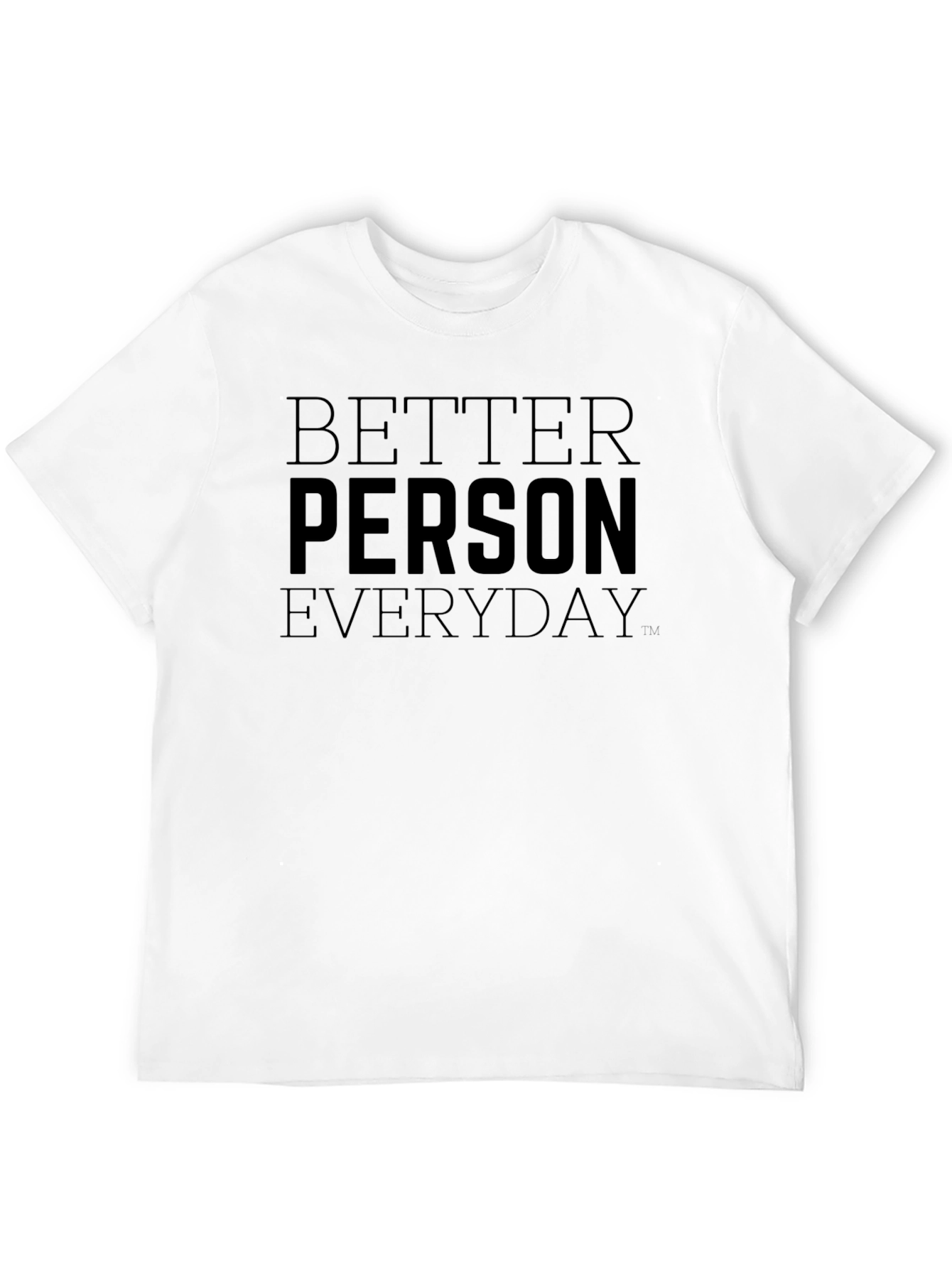Black Better Person Everyday Graphic Tee view 12
