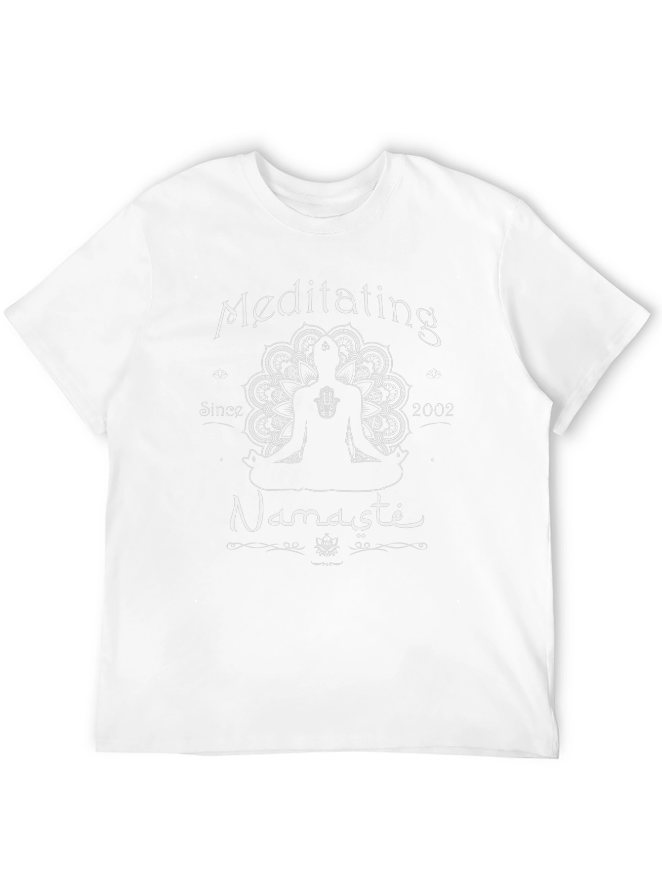 Meditating Namaste Graphic T-Shirt - 12