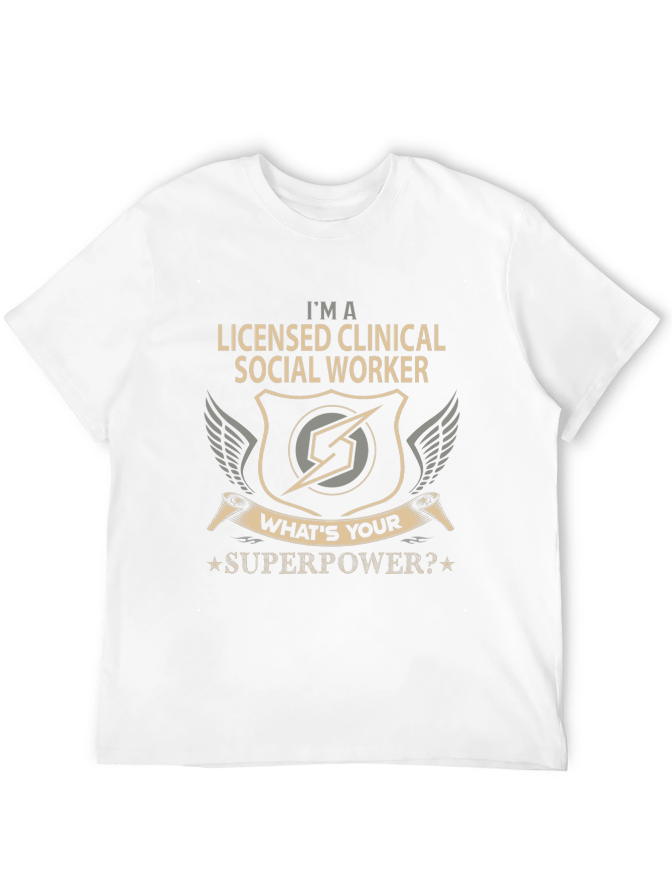 Black Licensed Clinical Social Worker T-Shirt view 12