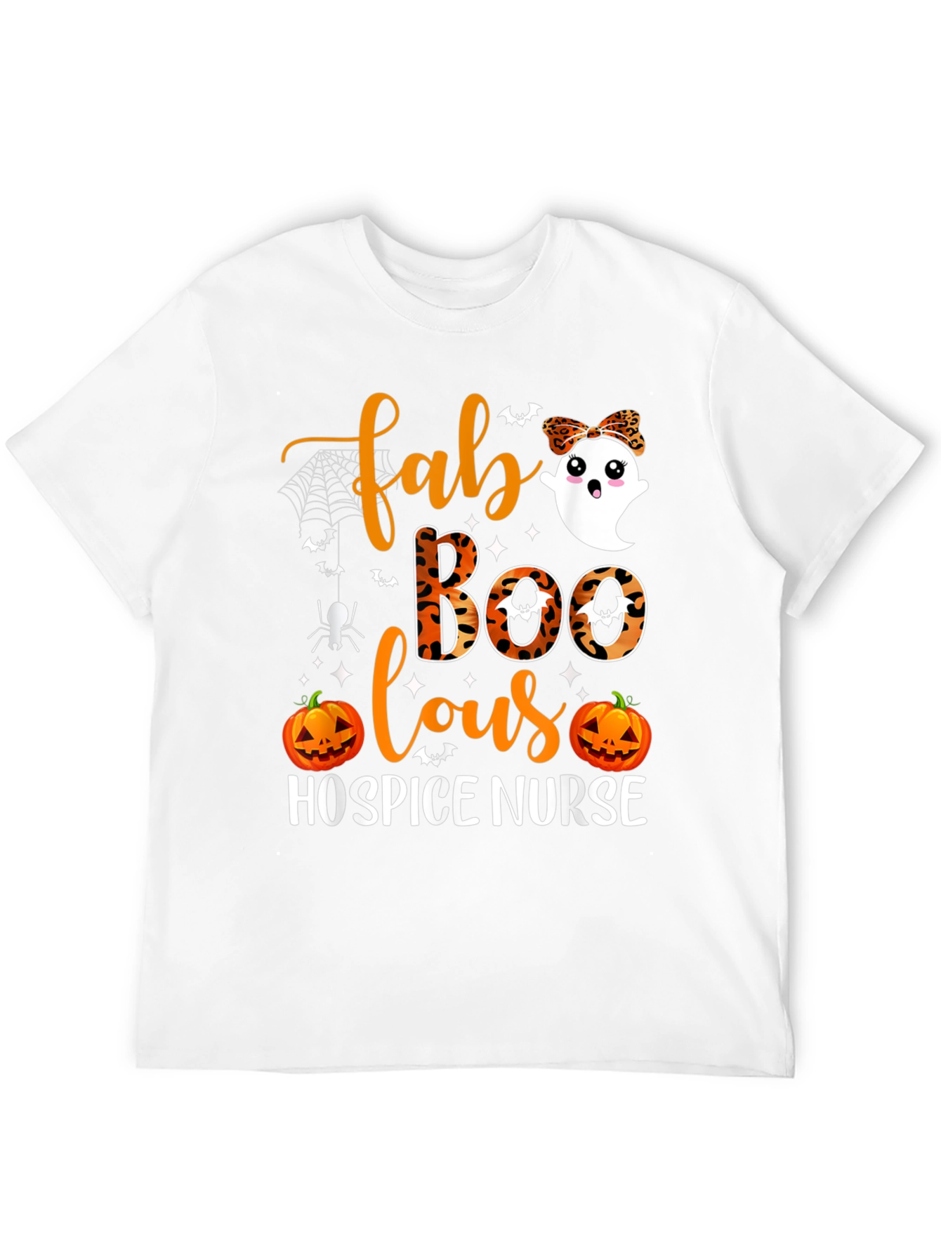 Fab-Boo-lous Hospice Nurse Halloween T-Shirt - 12