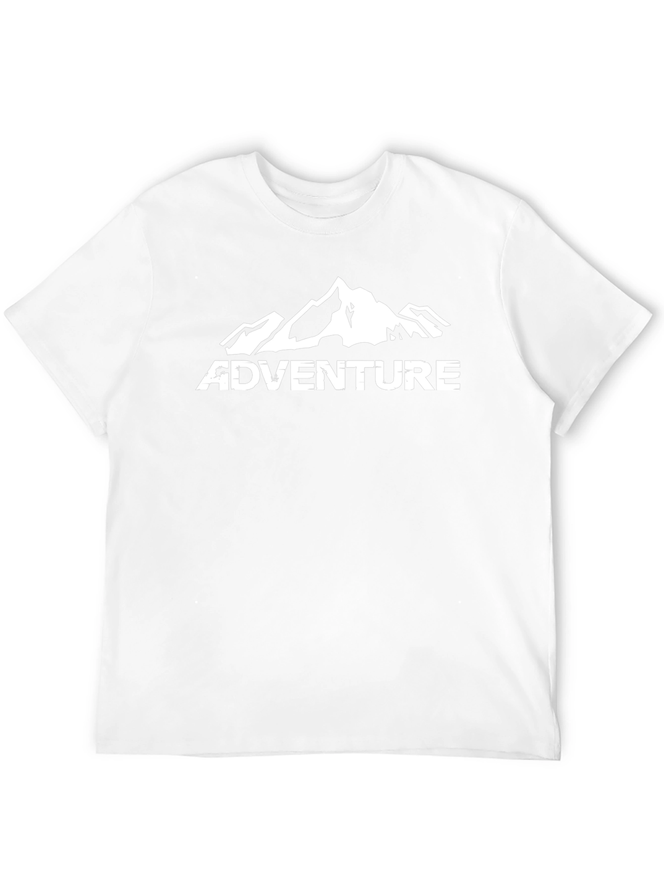 Black Adventure Mountain Graphic T-Shirt - Black view 12