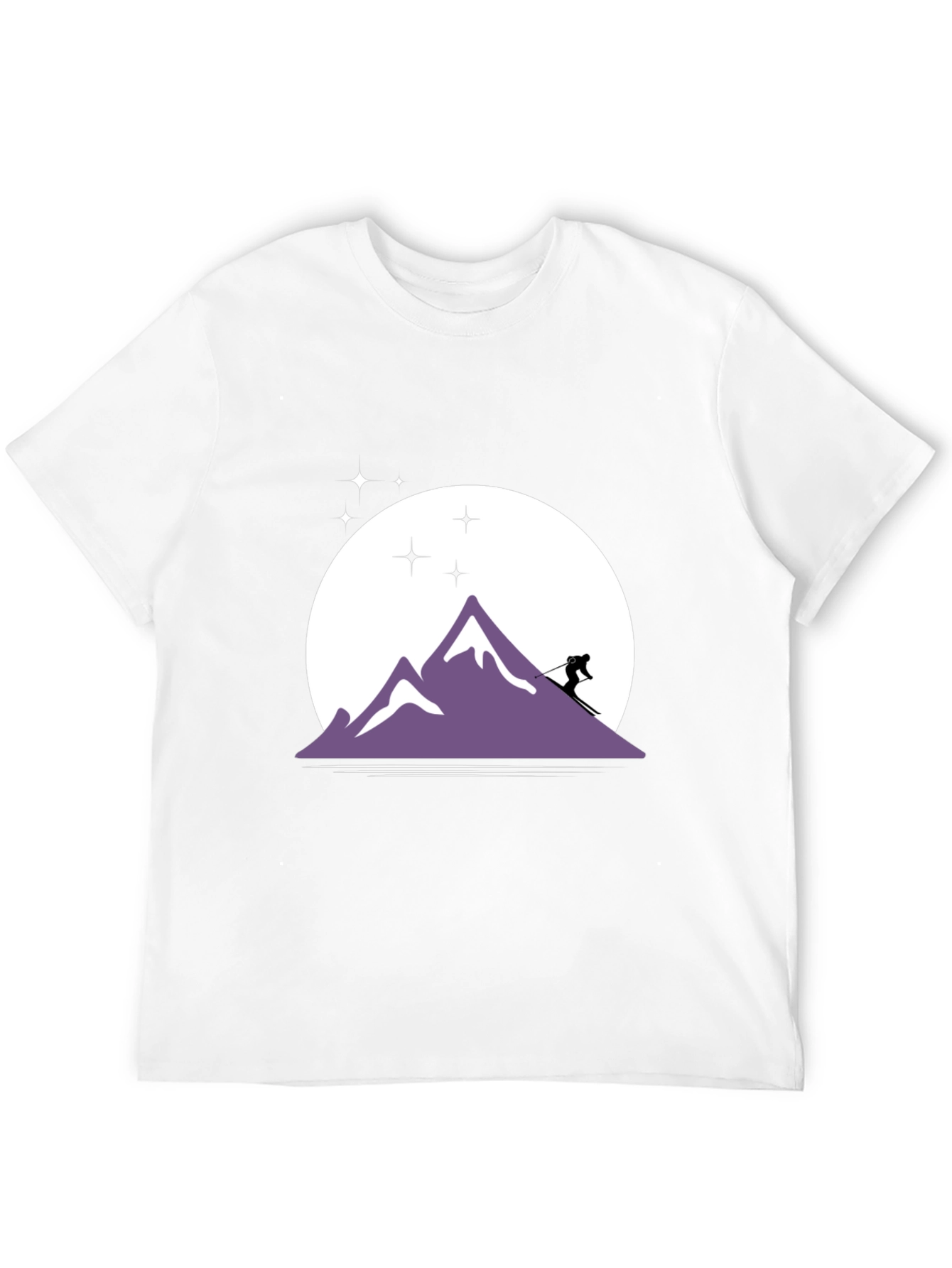 Black Mountain Skier Graphic Tee view 12