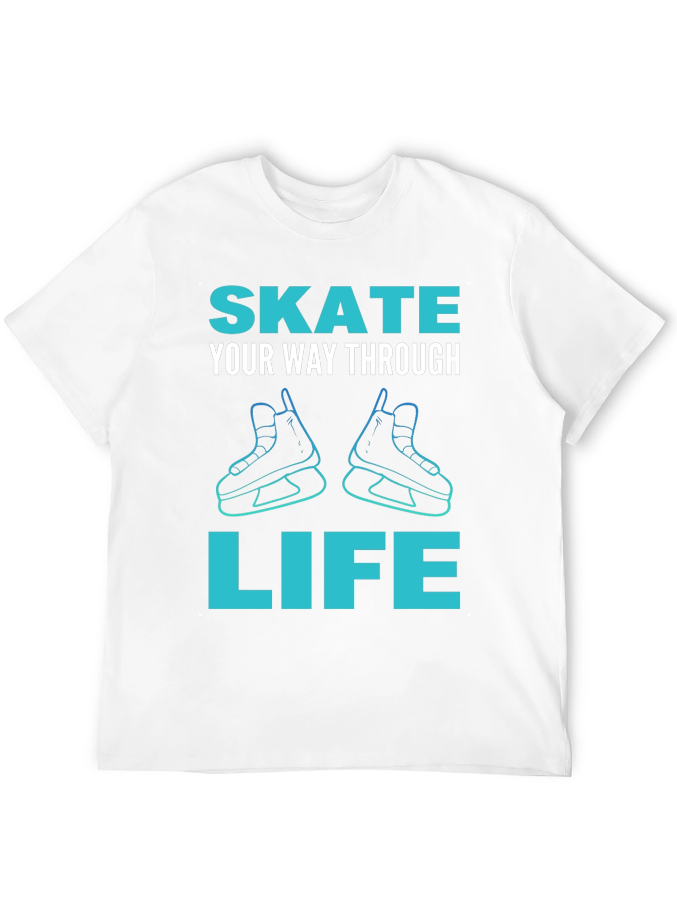 Black Skate Through Life Graphic Tee view 12