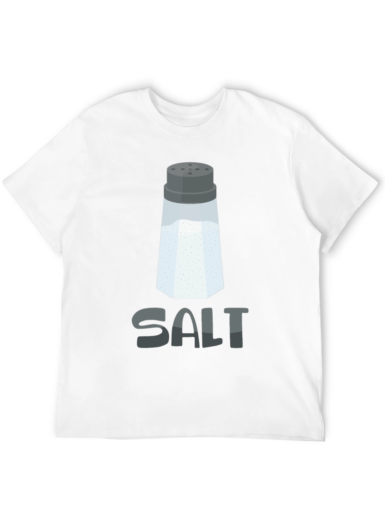 Black Salt Graphic Tee - Funny Pun T-Shirt view 12