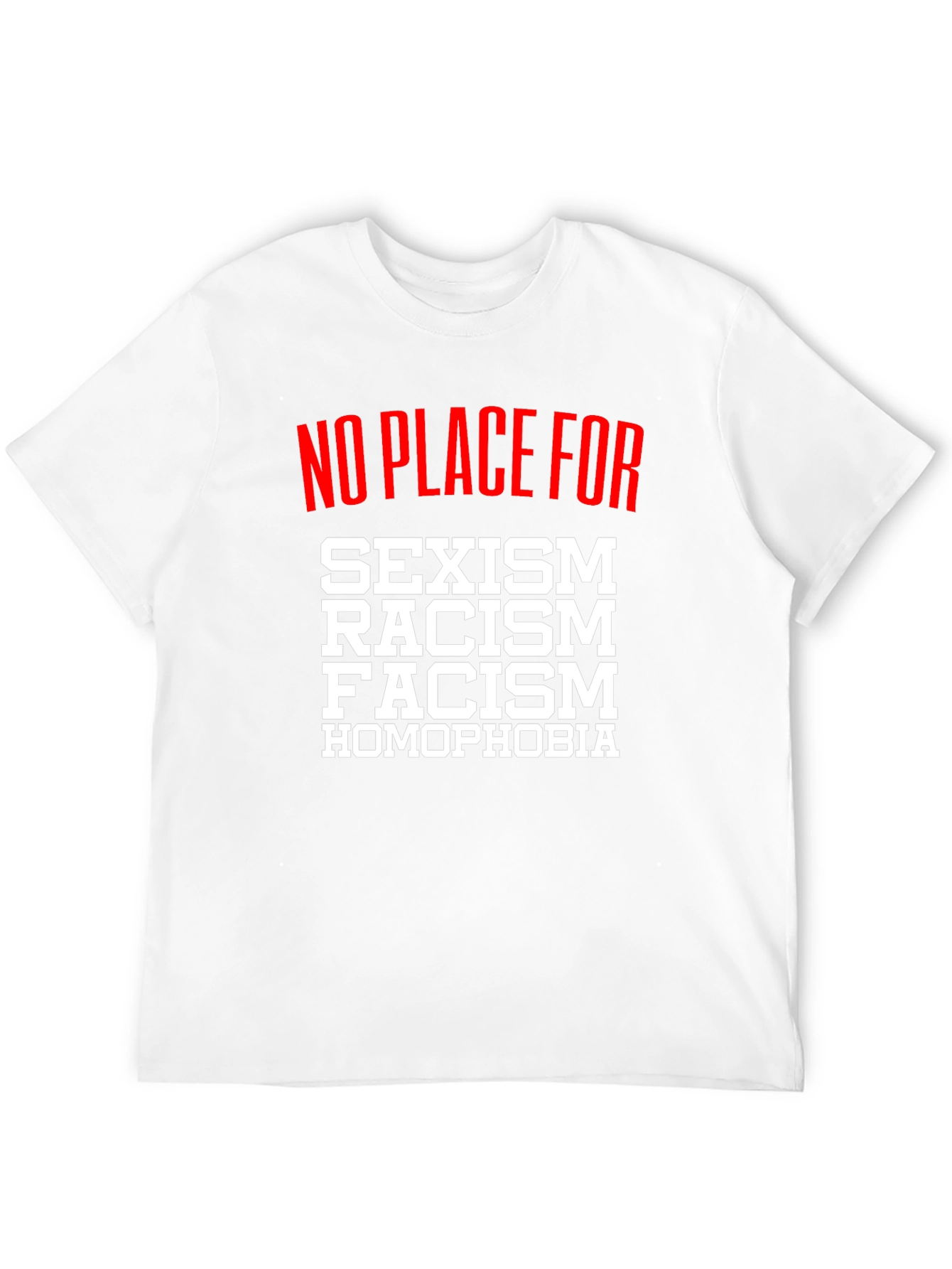 Black No Place For T-Shirt view 12