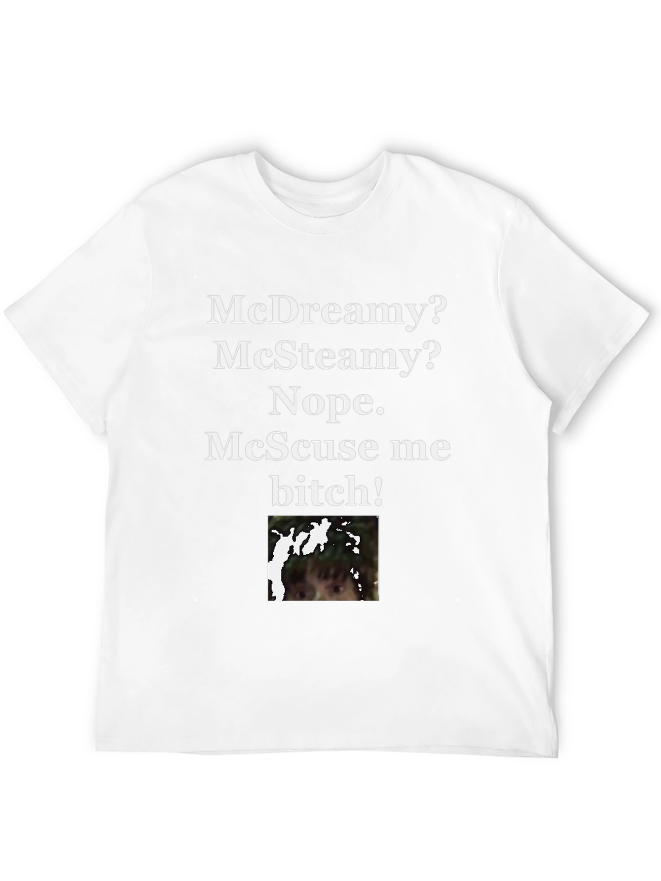 Black McDreamy? Graphic Novelty T-Shirt - Black view 12