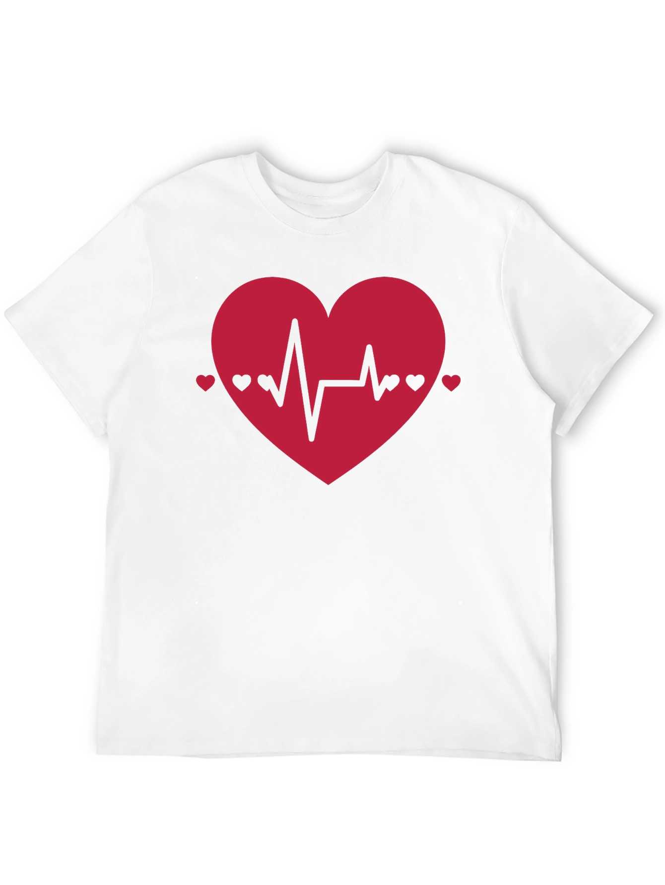 Black Heartbeat Heart Graphic Tee - Love & Life view 12