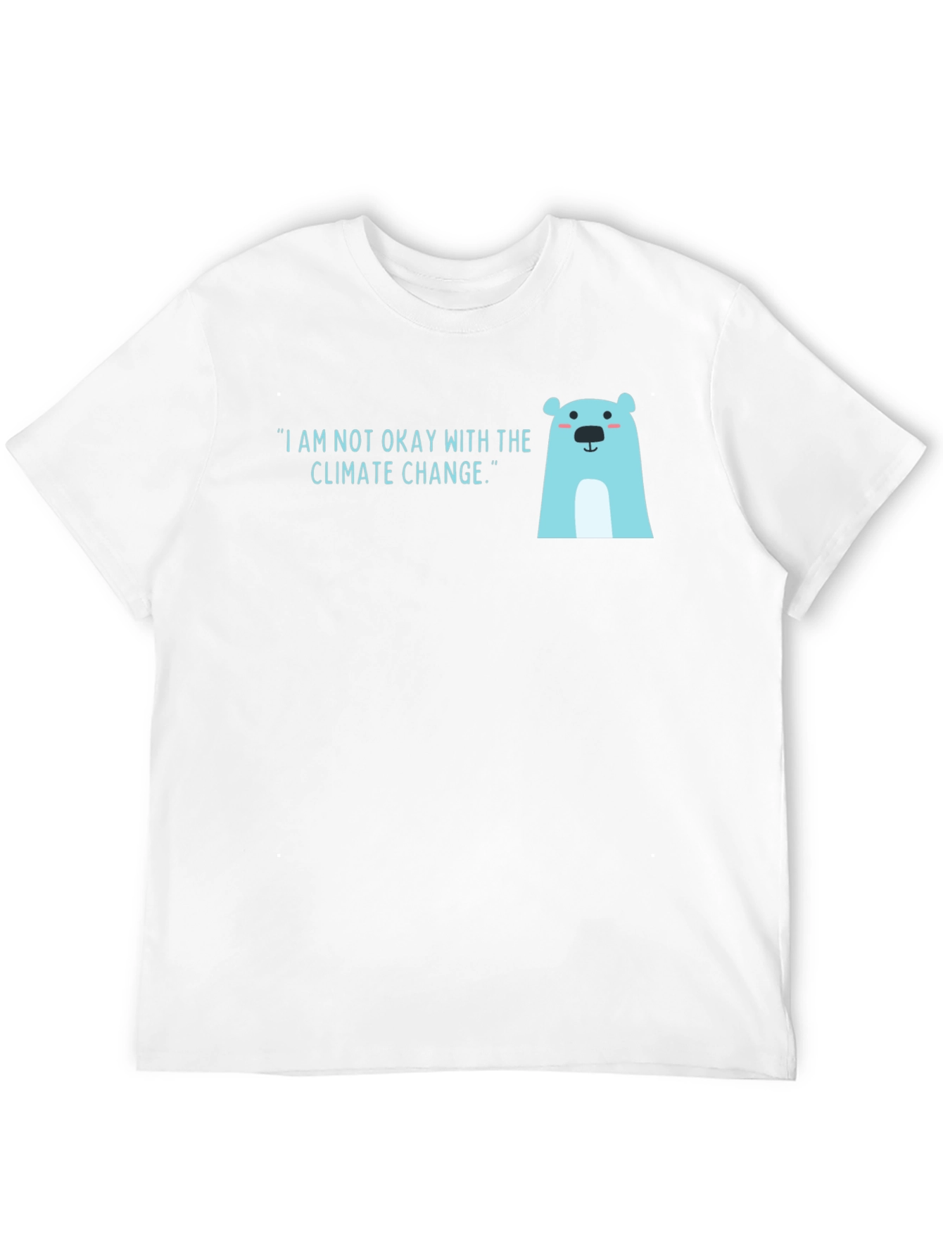 Black Climate Change Awareness T-Shirt view 12