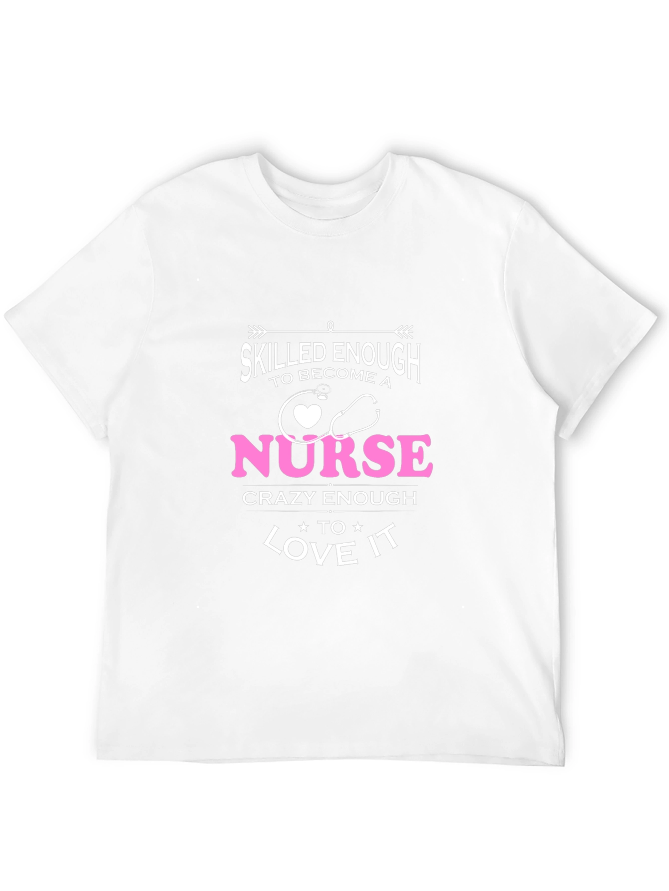 Black Skilled Enough Nurse T-Shirt view 12
