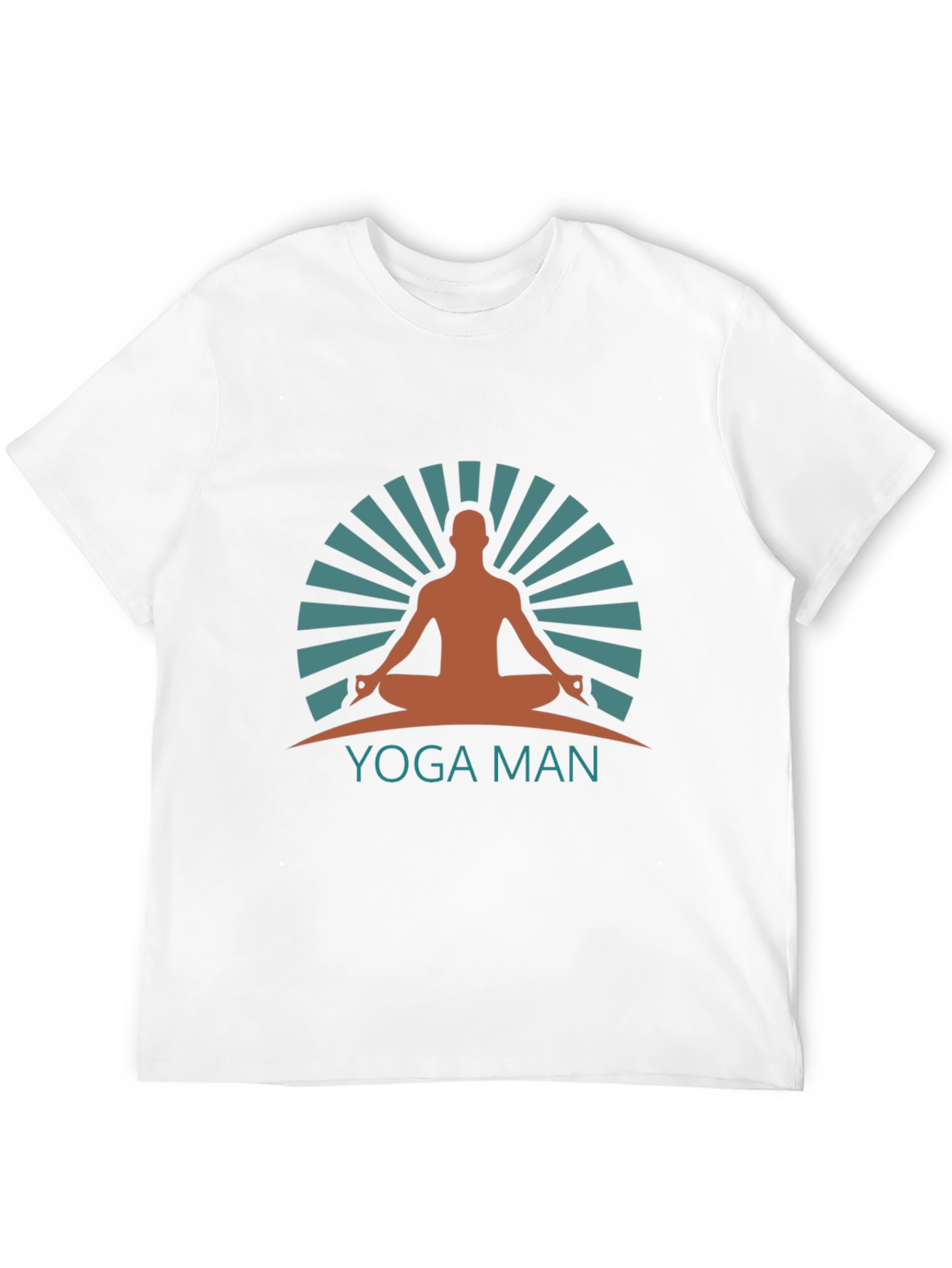Black Yoga Man Graphic Tee - Meditate in Style view 12